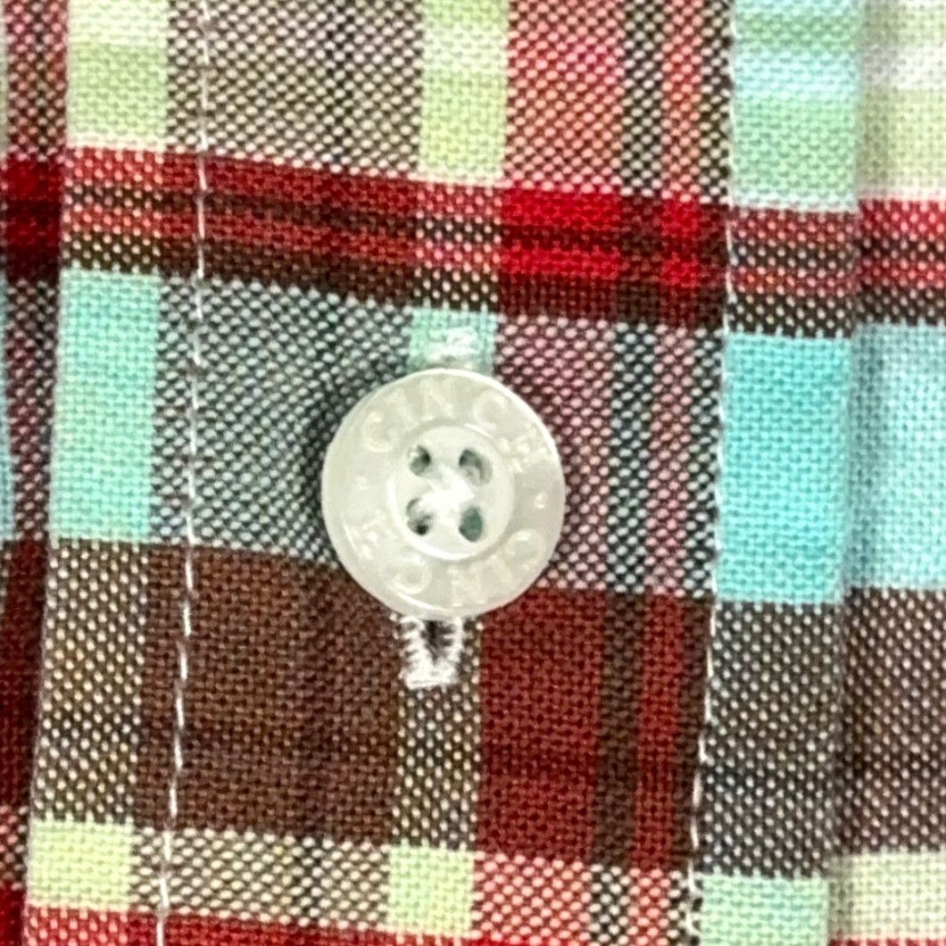 Vintage Cinch Shirt Adult EXTRA LARGE Brown Plaid Western Cowboy Rodeo Workwear Outdoor Size US XL / EU 56 / 4 - 6 Thumbnail