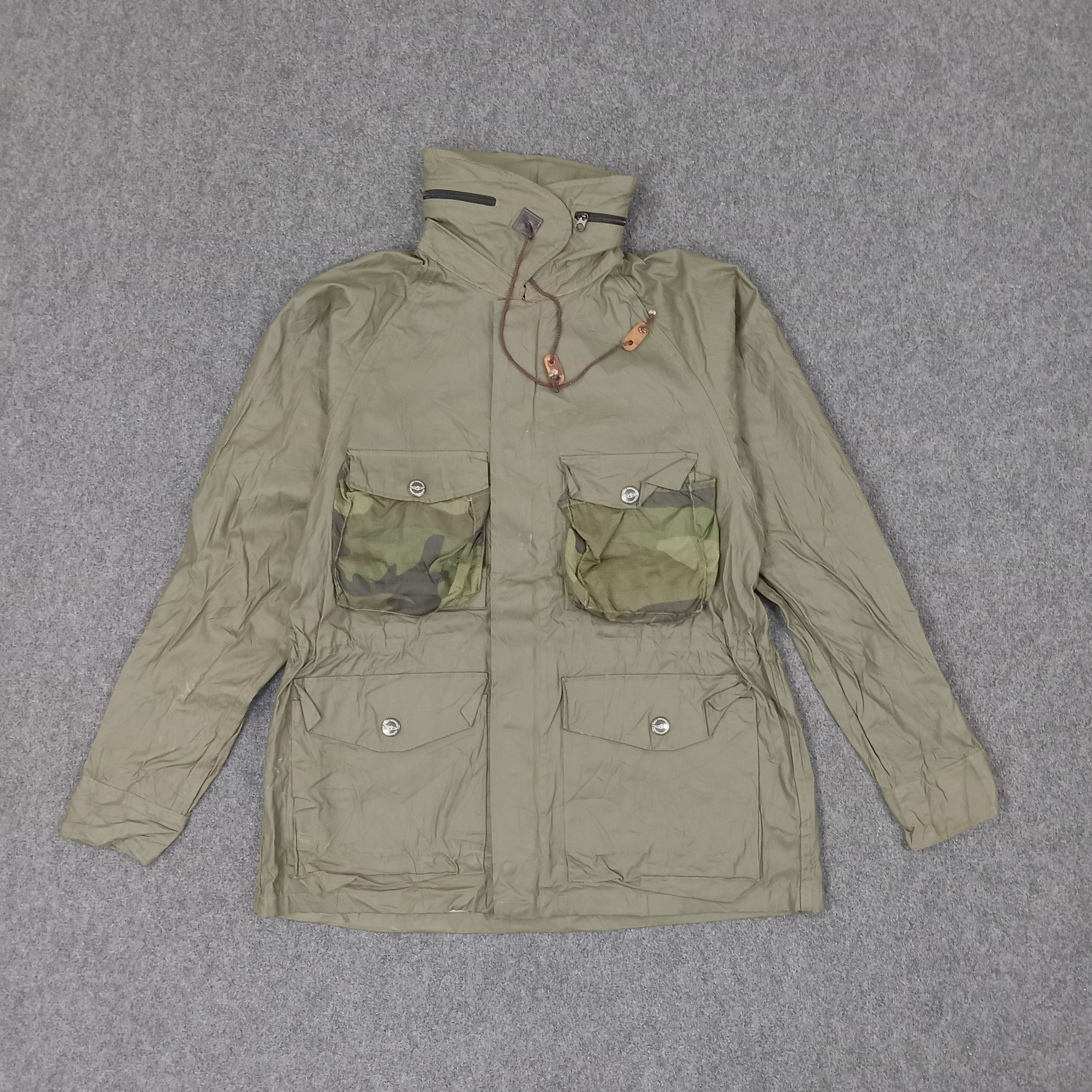 Buzz Rickson's × Leather × Vintage Buzz Rickson's America Military Style Utility Jacket Size US M / EU 48-50 / 2 - 1 Thumbnail