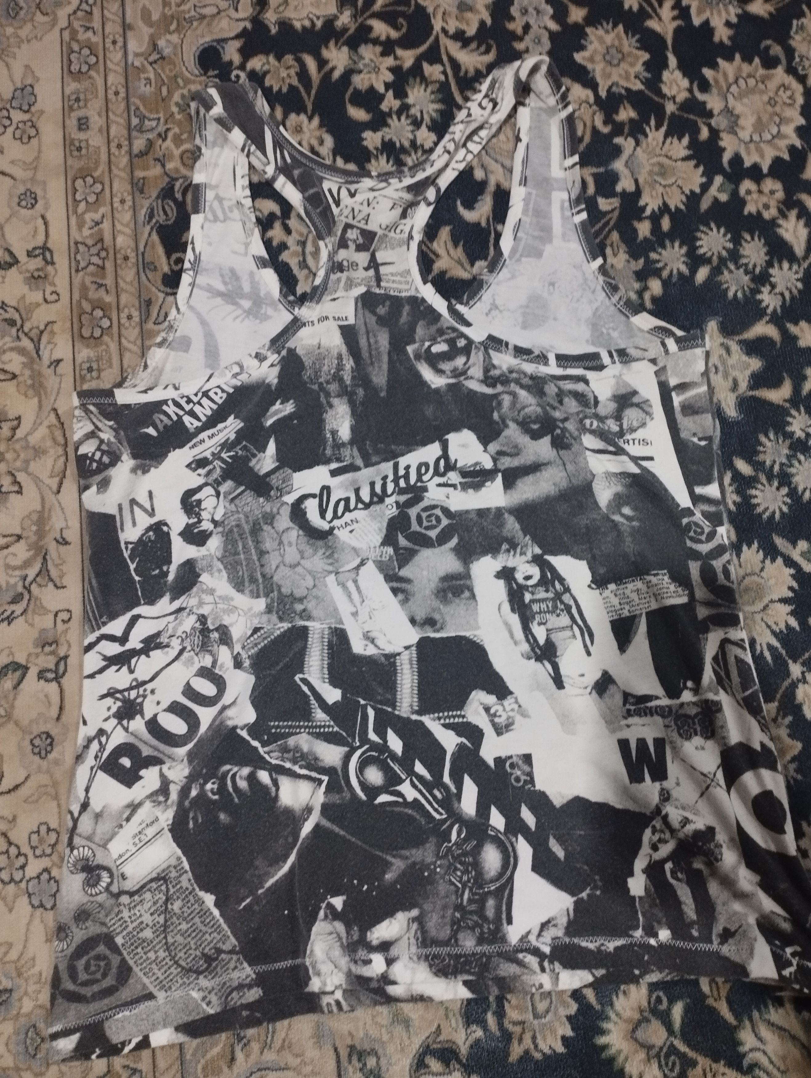 Japanese Brand Ben Sherman singlet full print Size US M / EU 48-50 / 2 - 2 Thumbnail