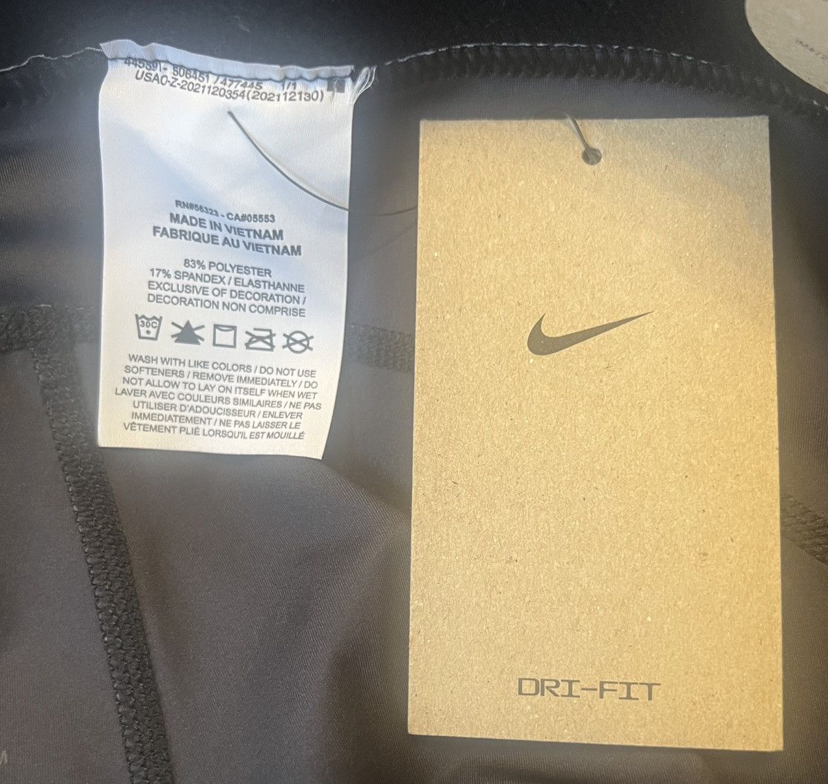 Nike Authentic Nike Dri-Fit tight fit floral print leggings med Size 28" / US 6 / IT 42 - 6 Thumbnail