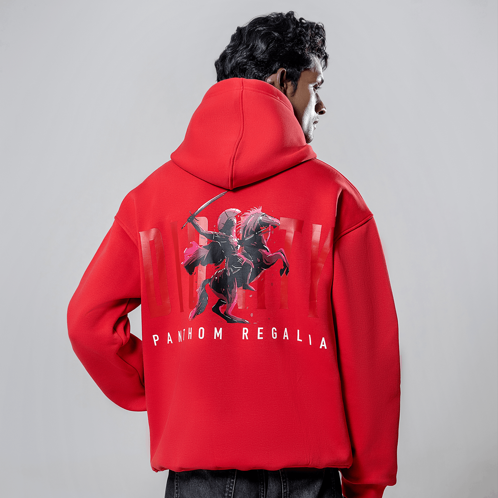 Hoodie red unisex Phantom Regalia