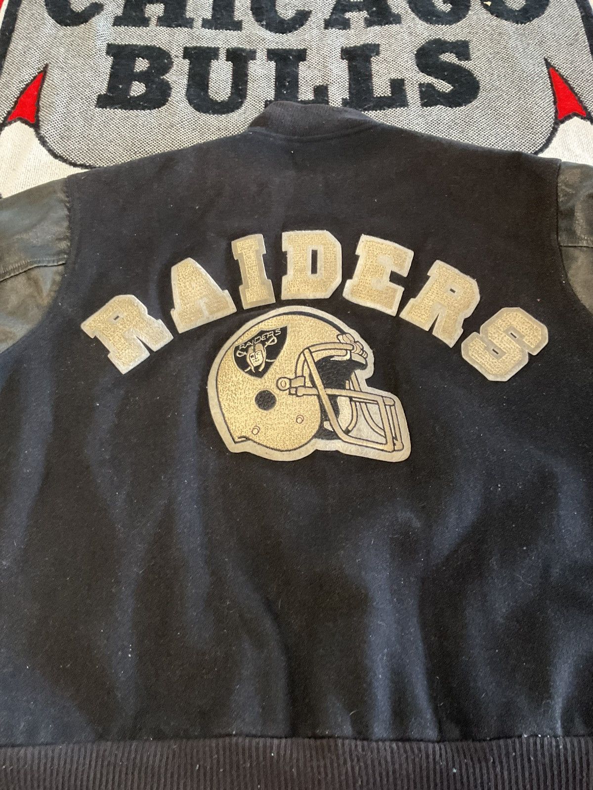 Chalk Line Vintage nfl Los Angeles raiders chalk line jacket Size US L / EU 52-54 / 3 - 6 Thumbnail