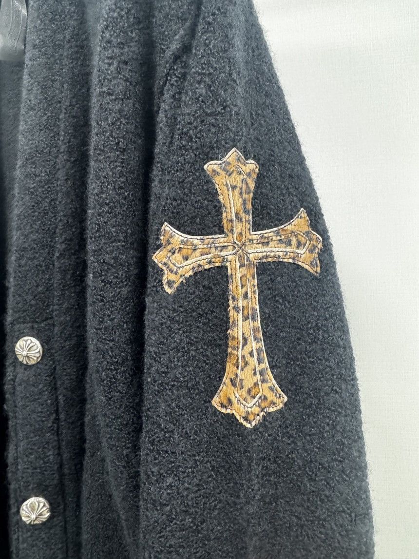 Chrome Hearts Chrome hearts leopard patch cardigan Size US M / EU 48-50 / 2 - 4 Thumbnail