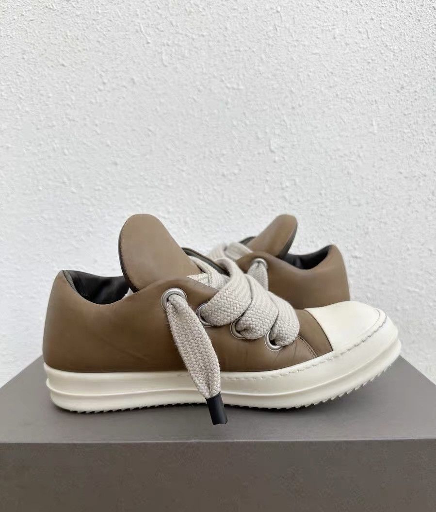 Rick Owens Rick Owens brown sheepskin leather chunky sneakers Size US 8.5 / EU 41-42 - 4 Thumbnail