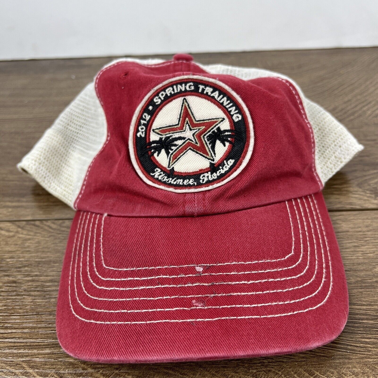 Other Houston Astros Spring Training 2012 Hat Red Hat Adjustable R Size ONE SIZE - 3 Thumbnail