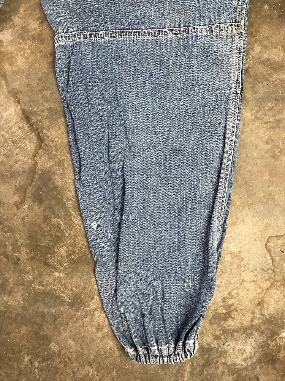 Japanese Brand × Vintage Very Rare Streetwear Jogger Denim Pants Size US 34 / EU 50 - 9 Thumbnail