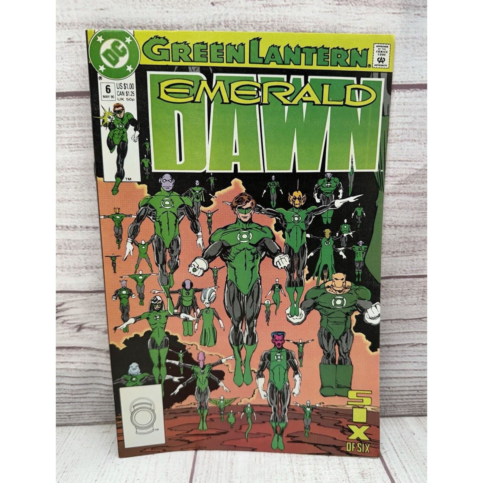 DC Comics DC Comics Green Lantern: Emerald Dawn Vol 6 of 6 May 1990 NM Size ONE SIZE - 1 Thumbnail