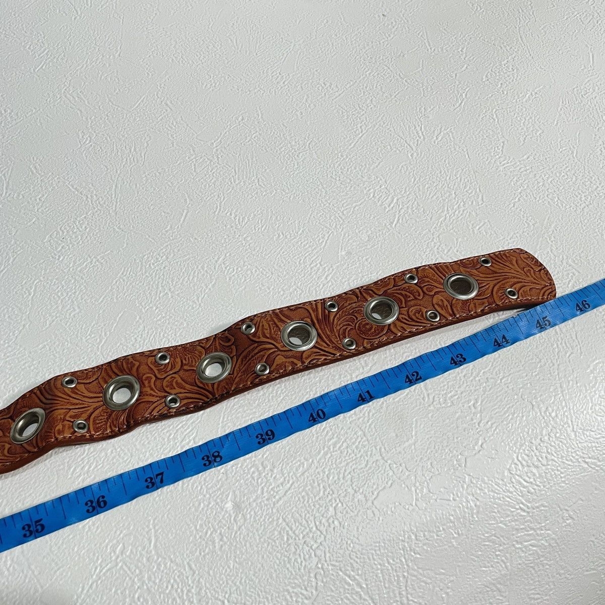 Tornado Mart Vintage western y2k leather belt Size ONE SIZE - 6 Thumbnail