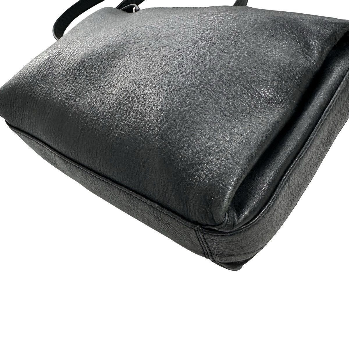 Vintage Derek Alexander Top Zip 3 Pocket Black Leather Crossbody Bag Size ONE SIZE - 13 Thumbnail