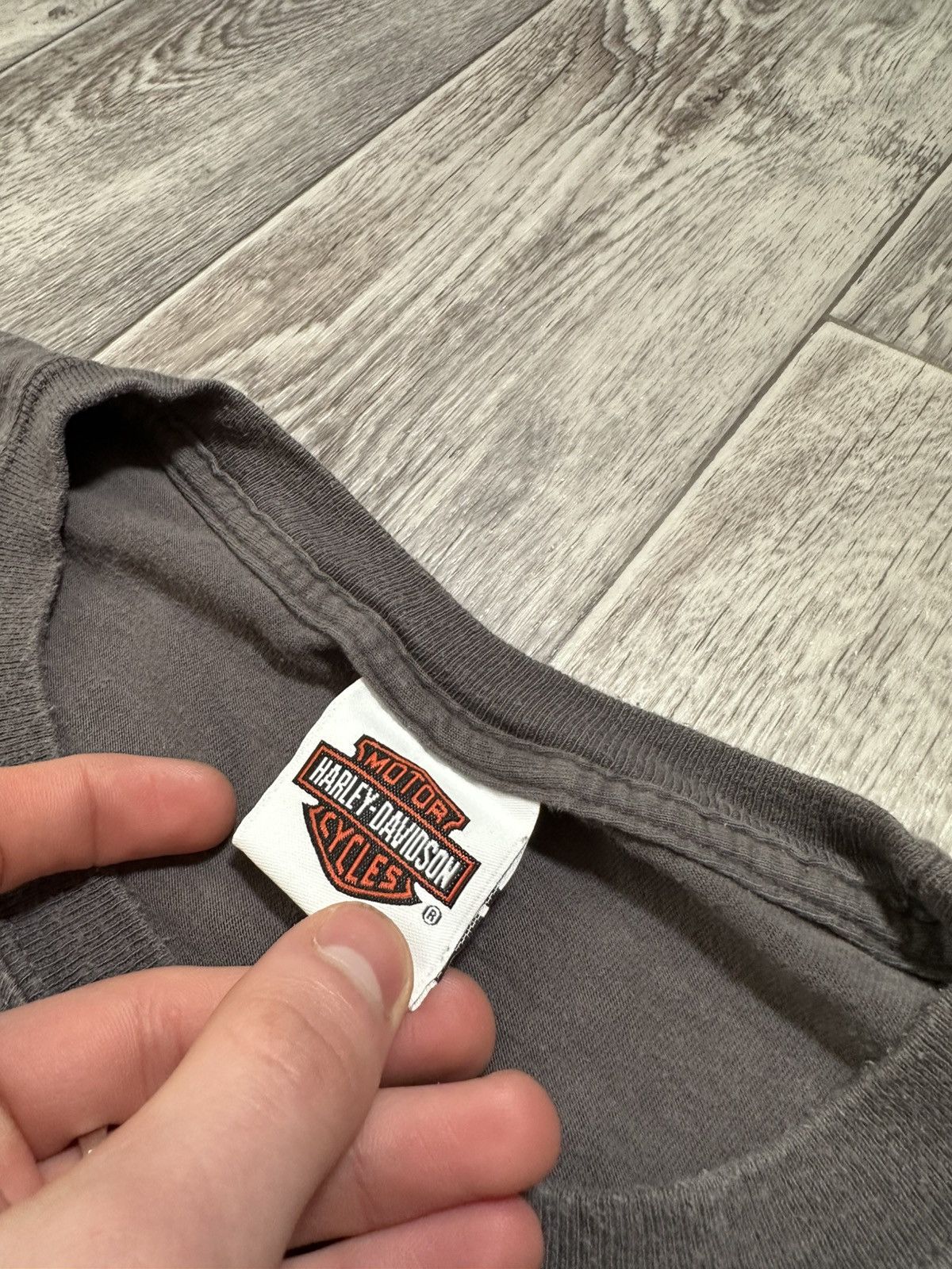 Hanes × Harley Davidson × Vintage Vintage Harley Davidson 2014 Ride All Day Baggy Fit T-shirt Size US M / EU 48-50 / 2 - 7 Thumbnail