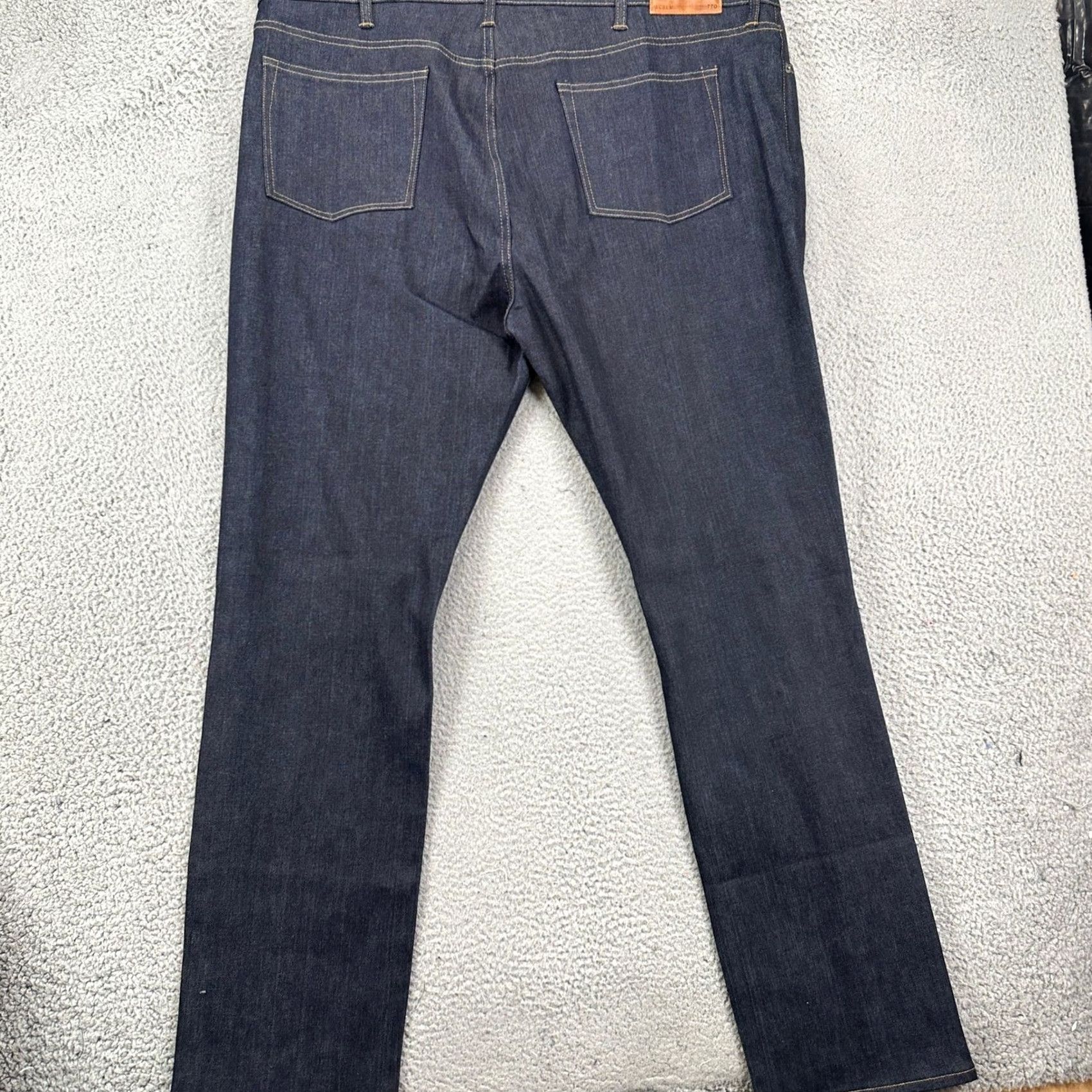 Vintage VINTAGE J Crew Mens 770 Straight Leg Jeans 44X34 Blue Kurabo Premium Japanese Denim NEW Size US 44 / EU 60 - 2 Thumbnail
