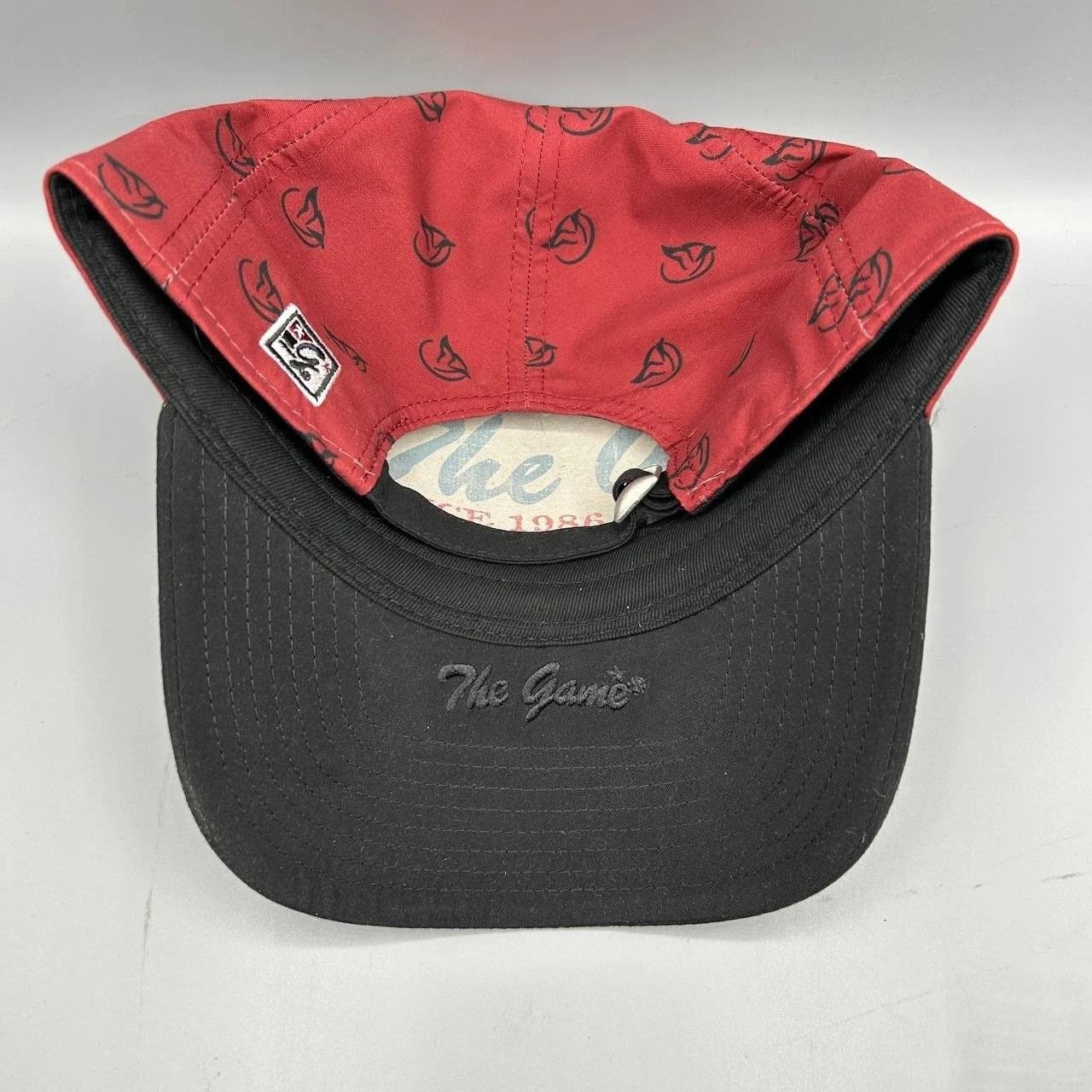 The Game Reynolds Hat Men White Black Red The Game Strap Back Cap New Size ONE SIZE - 5 Thumbnail