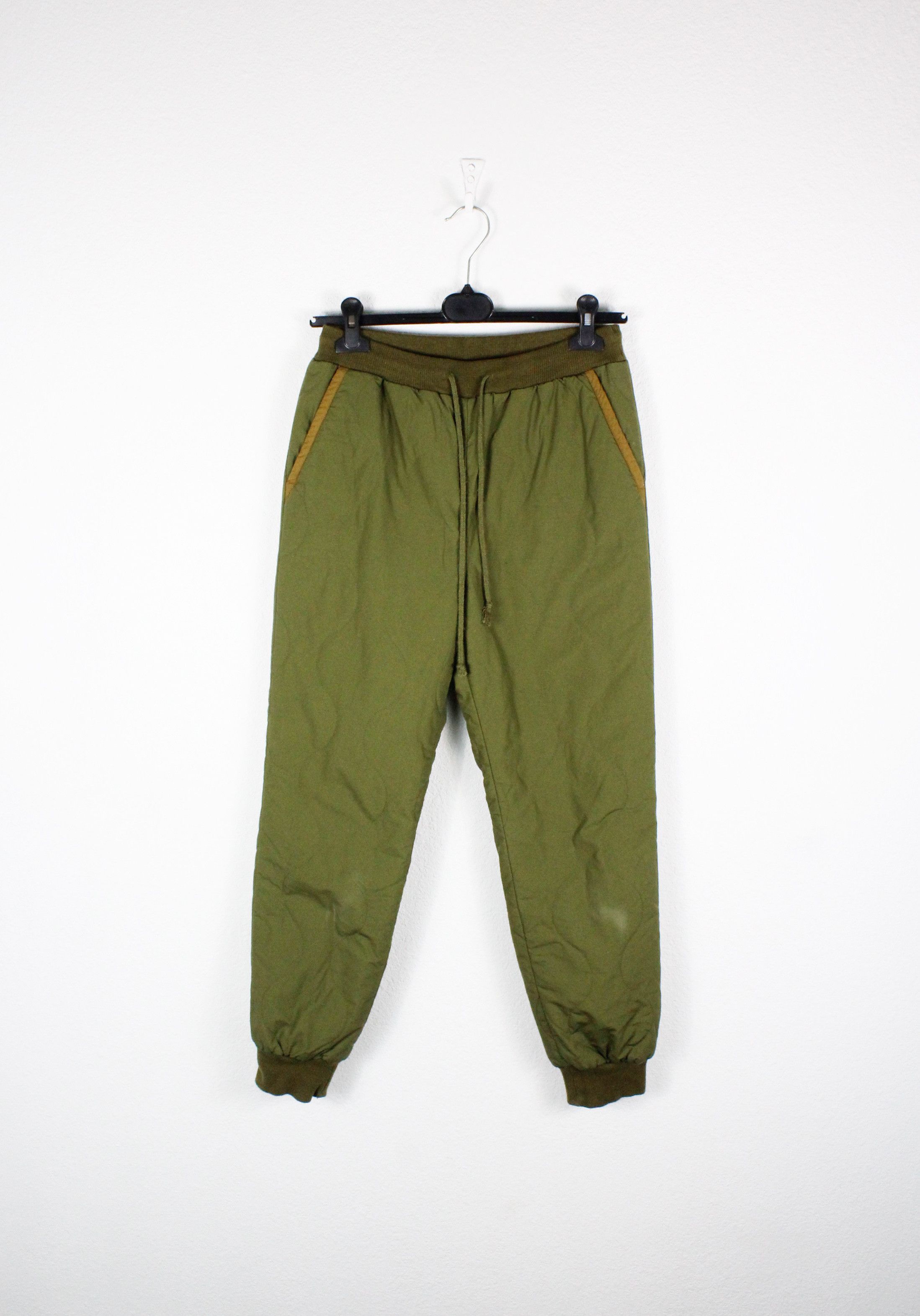 Japanese Brand × White Mountaineering White Mountaineering Primaloft Quilted Army Green Pants Size 28" / US 6 / IT 42 - 1 Thumbnail