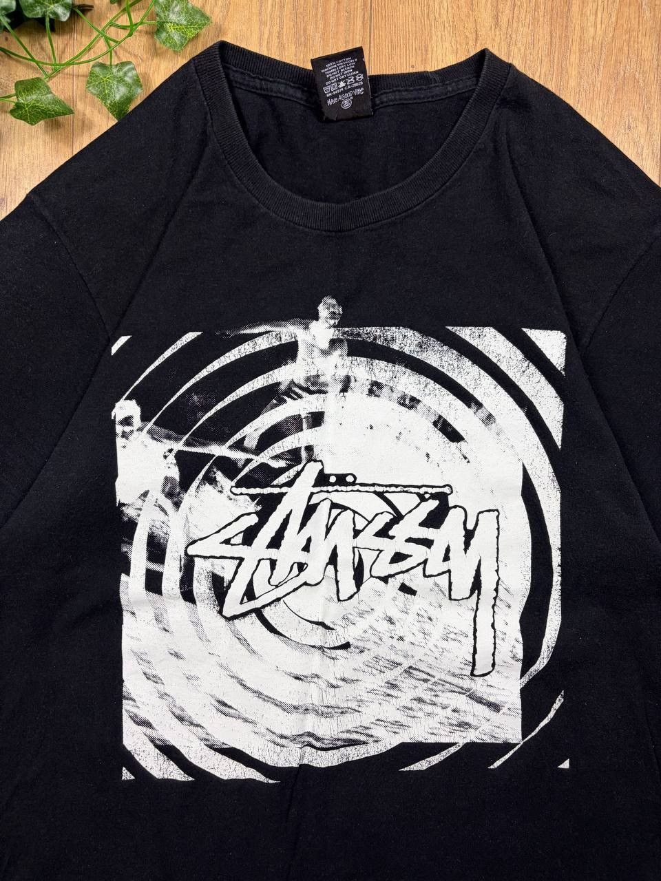 Stussy STUSSY WAVE CURL Y2K TEE SKATE SURF RARE Size US M / EU 48-50 / 2 - 2 Thumbnail