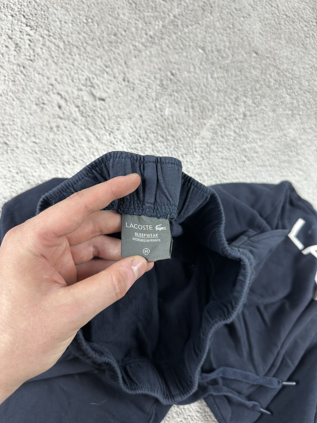 Lacoste Vintage Lacoste Sweatpants Sleepwear Faded Y2K Drill Style Size US 34 / EU 50 - 9 Thumbnail