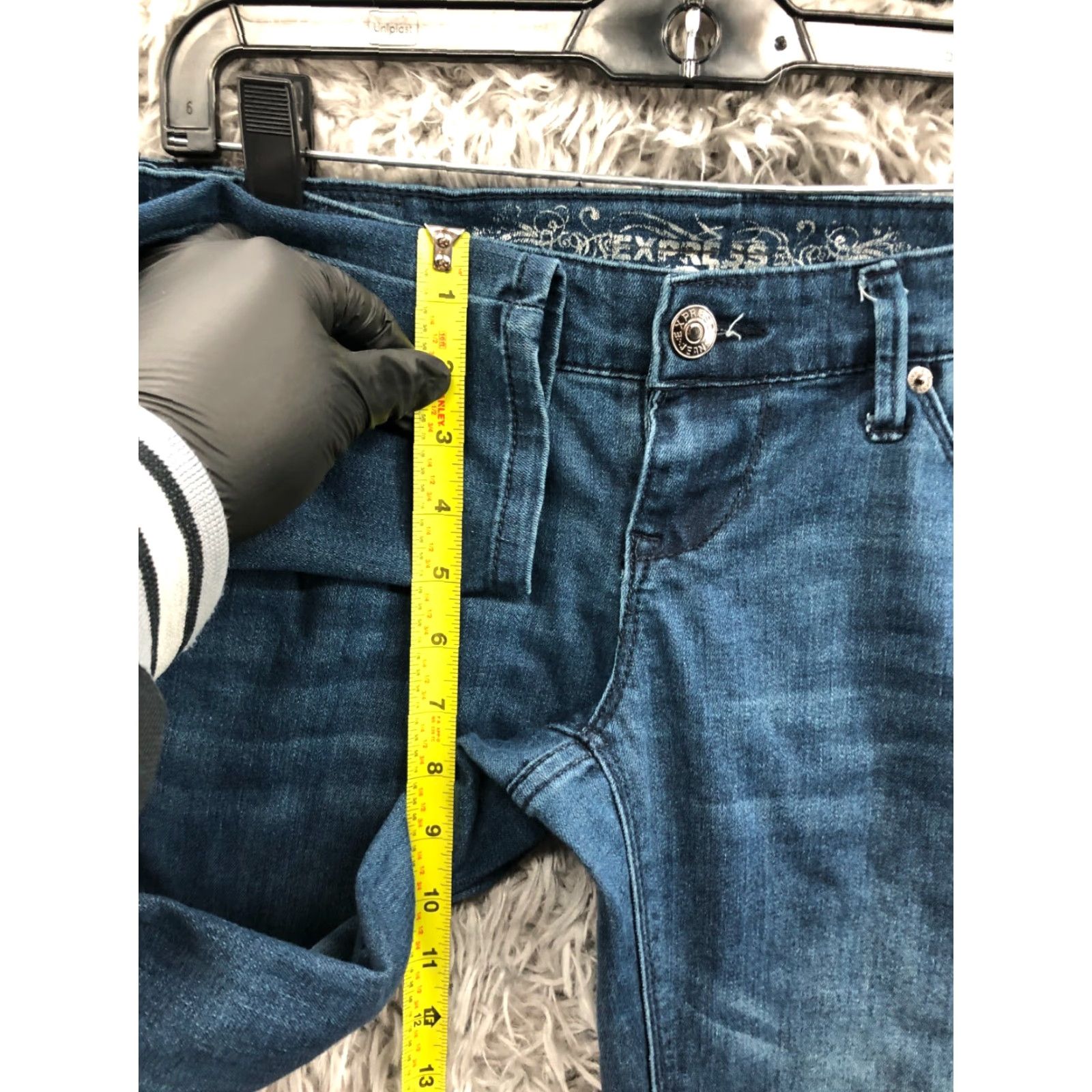 Express **Womens Express Skinny Blue Jeans Size 2 Medium** User: **Express Womens Skinny Blue Jeans Size 2 Medium** Size 26" / US 2 / IT 38 - 4 Thumbnail