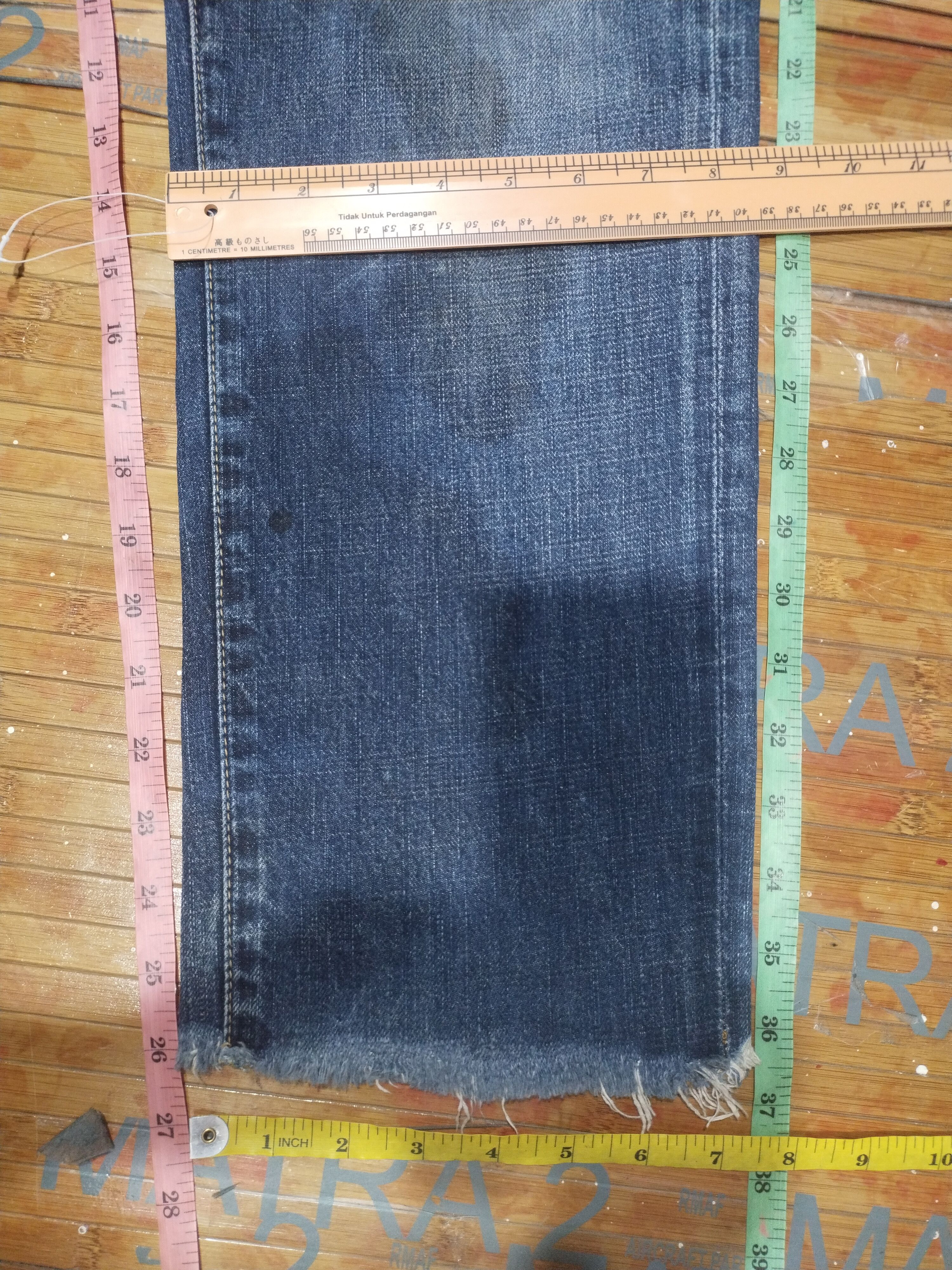 Dsquared2 × Vintage Dsquared Vintage " Distressed Drnim Sz 36" Size US 36 / EU 52 - 5 Thumbnail