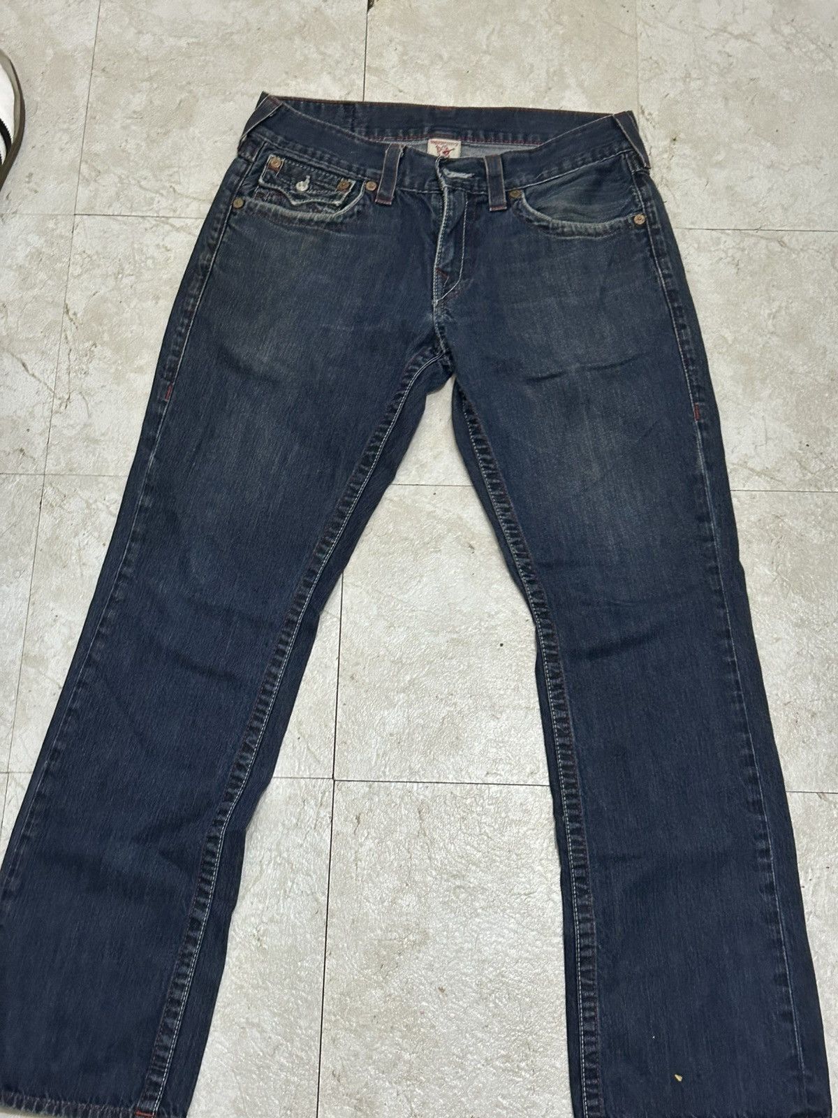 Low-rise vintage true religons