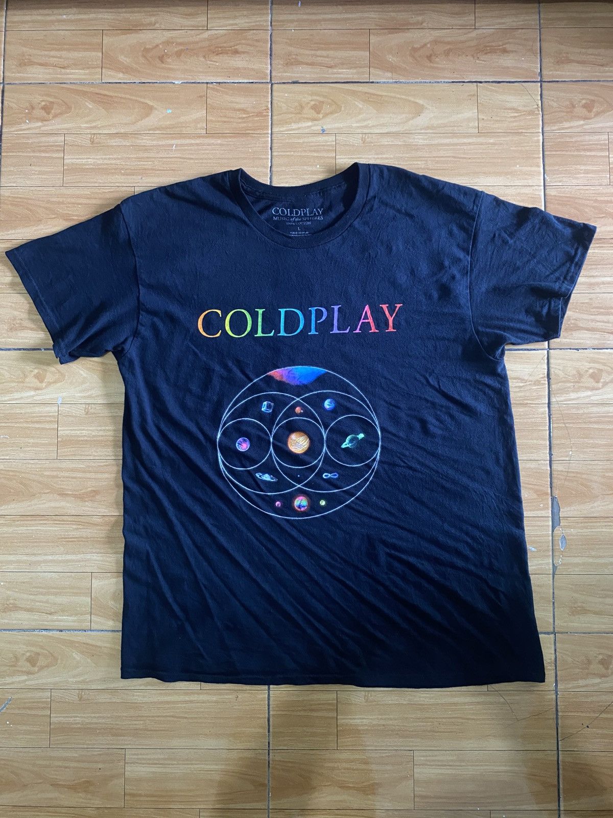 Band Tees Coldplay "Music of the Spheres Live 2022" tour t-shirt Size US L / EU 52-54 / 3 - 1 Thumbnail