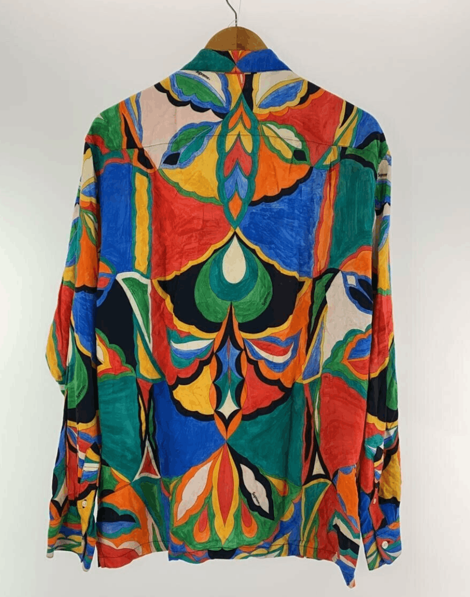 Supreme Supreme EMILIO PUCCI Multi Rayon Shirts Size US L / EU 52-54 / 3 - 2 Thumbnail
