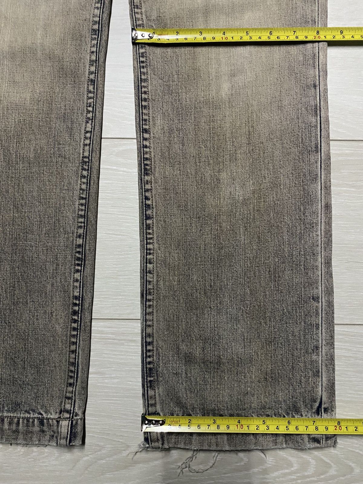 Gap × Yeezy Vintage Gap Cargo Denim Distressed Loose Jeans Size US 31 - 14 Thumbnail