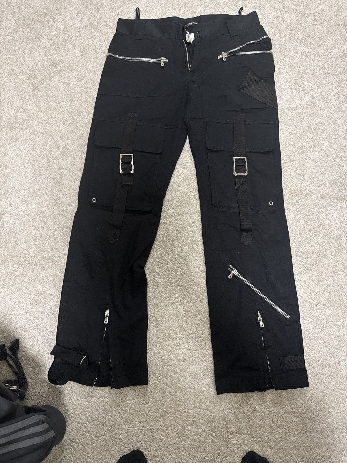 Dolce & Gabbana Dolce AW03 bondage pants Size US 32 / EU 48 - 1 Thumbnail