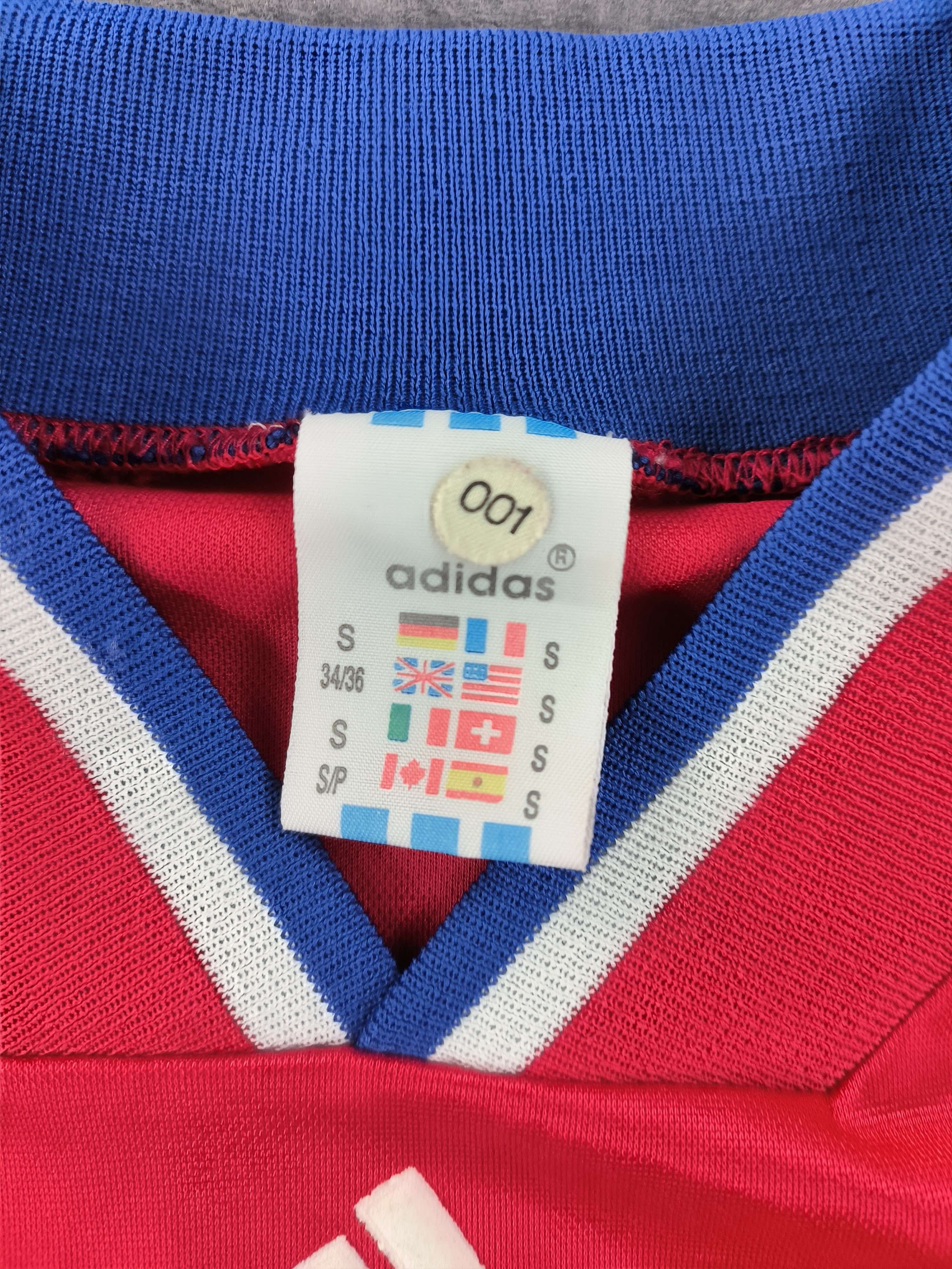 Adidas Bayern Munich 1993-95 Adidas home football jersey size S Size US S / EU 44-46 / 1 - 5 Thumbnail