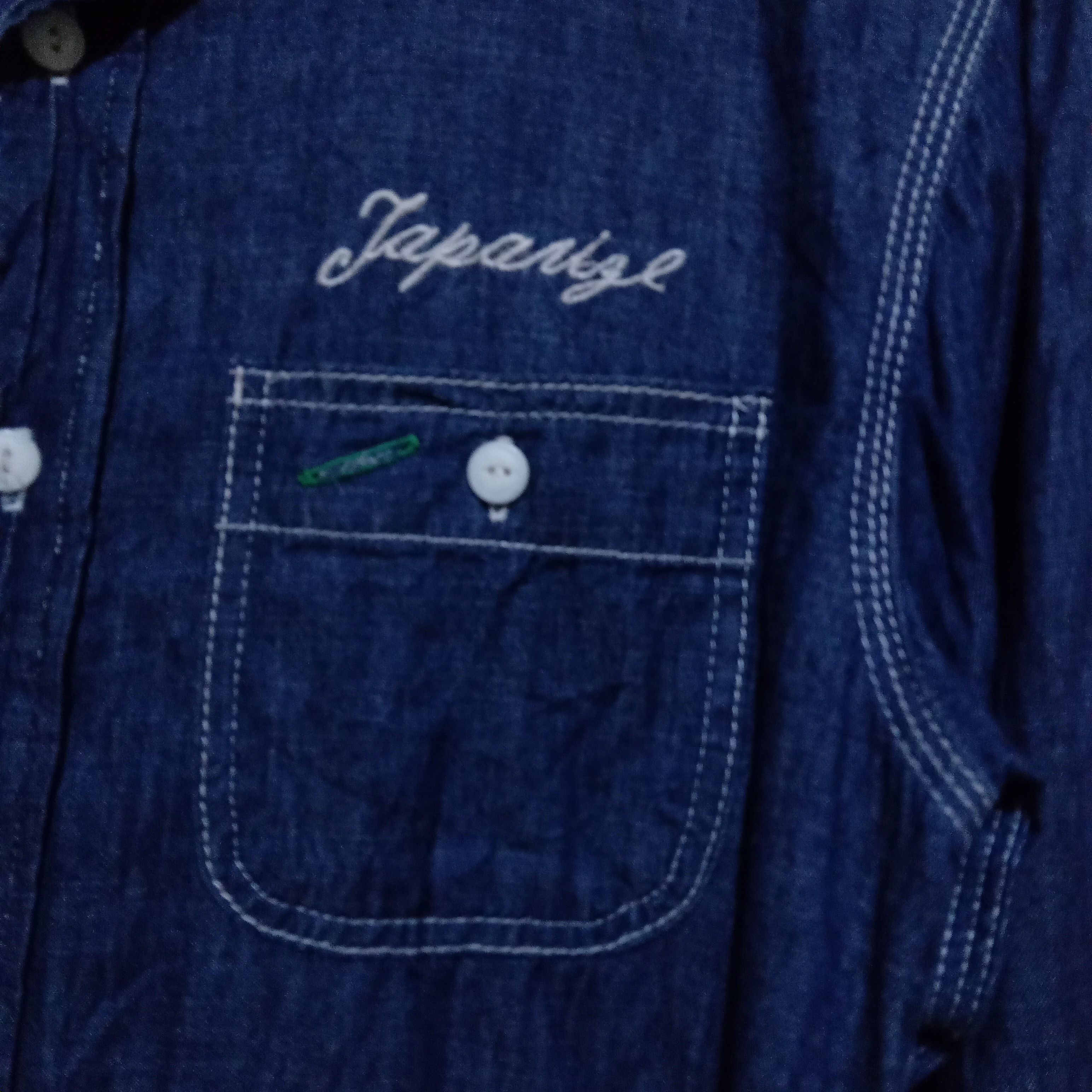 Japanese Brand × Takeo Kikuchi Chambray rokabilly takeo kikuchi Size US M / EU 48-50 / 2 - 4 Thumbnail