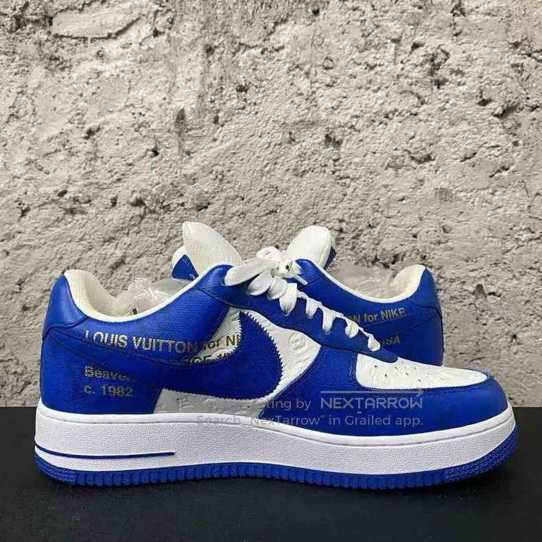 Louis Vuitton louis vuitton x nike air force 1 sneakers. Size US 9 / EU 42 - 4 Thumbnail
