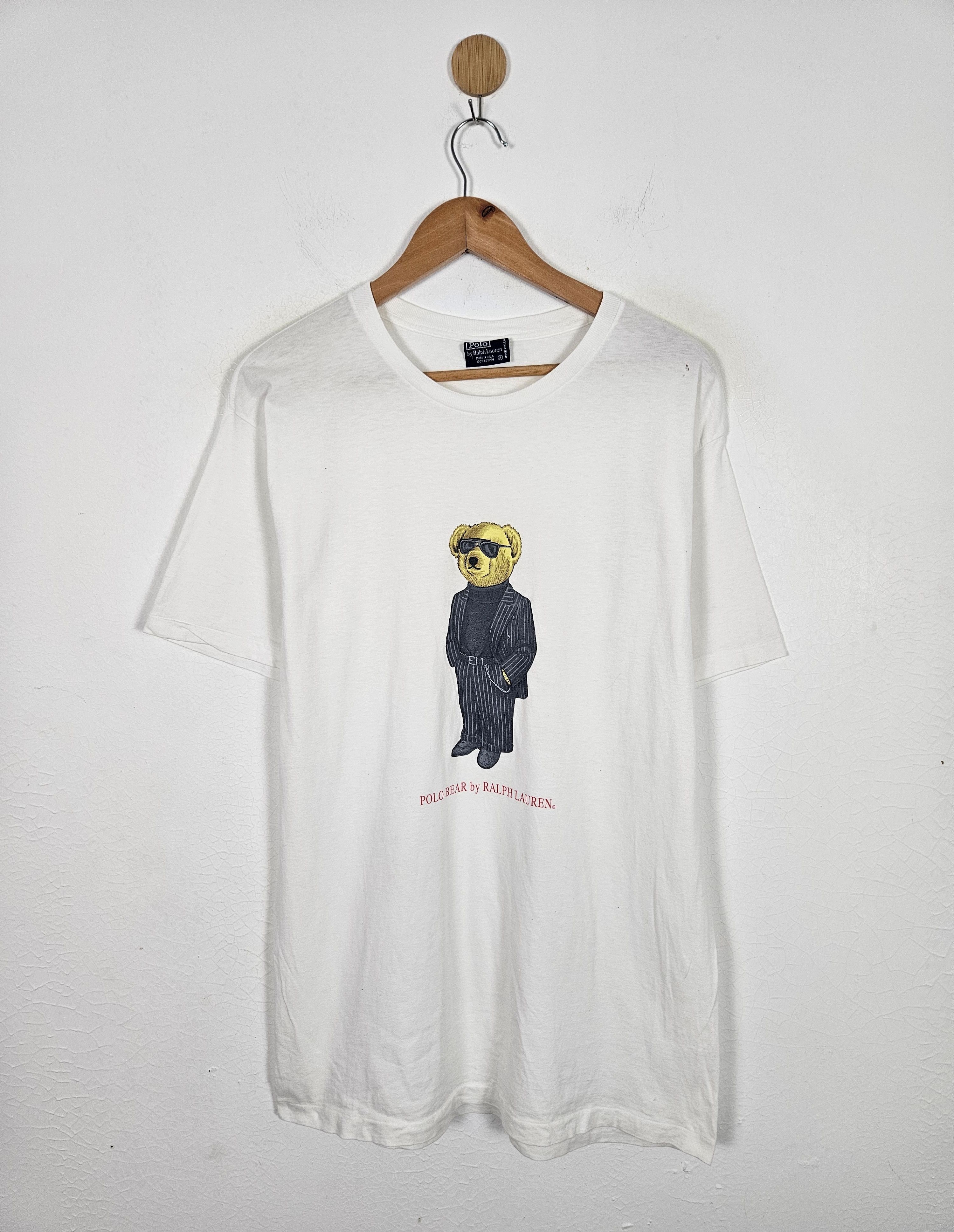 Polo Ralph Lauren Vintage Ralph Lauren RL Polo Bear Shirt Size US S / EU 44-46 / 1 - 1 Thumbnail