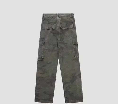 Japanese Brand × Jean Retro street camouflage workwear straight denim trousers Size US 32 / EU 48 - 2 Thumbnail