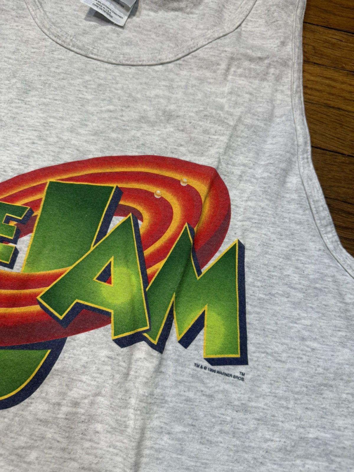Vintage Vintage Space Jam Tank Top Size US L / EU 52-54 / 3 - 2 Thumbnail