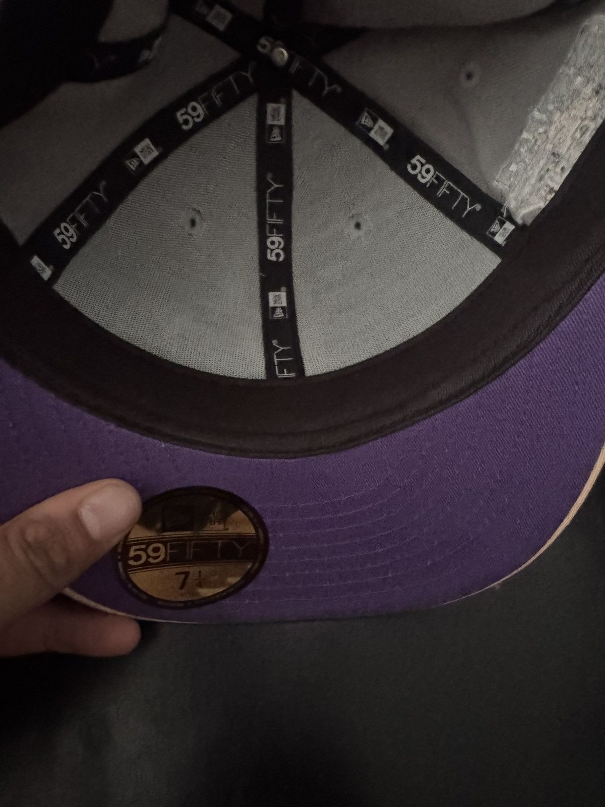 New Era Pirates Grey/Peach Purple UV Size ONE SIZE - 2 Thumbnail