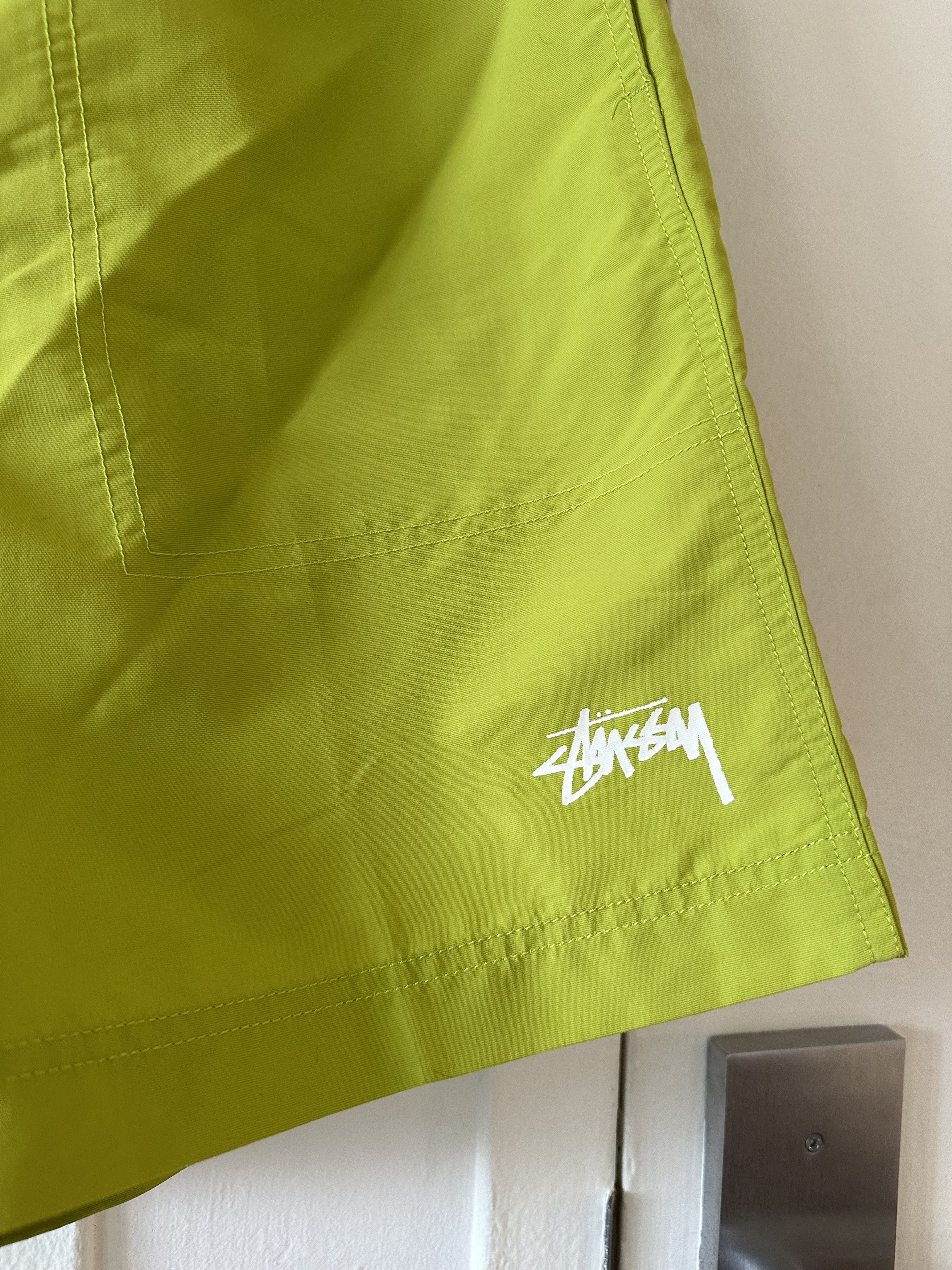 Stussy Stussy Abstract Stripe Shorts Size US 34 / EU 50 - 2 Thumbnail