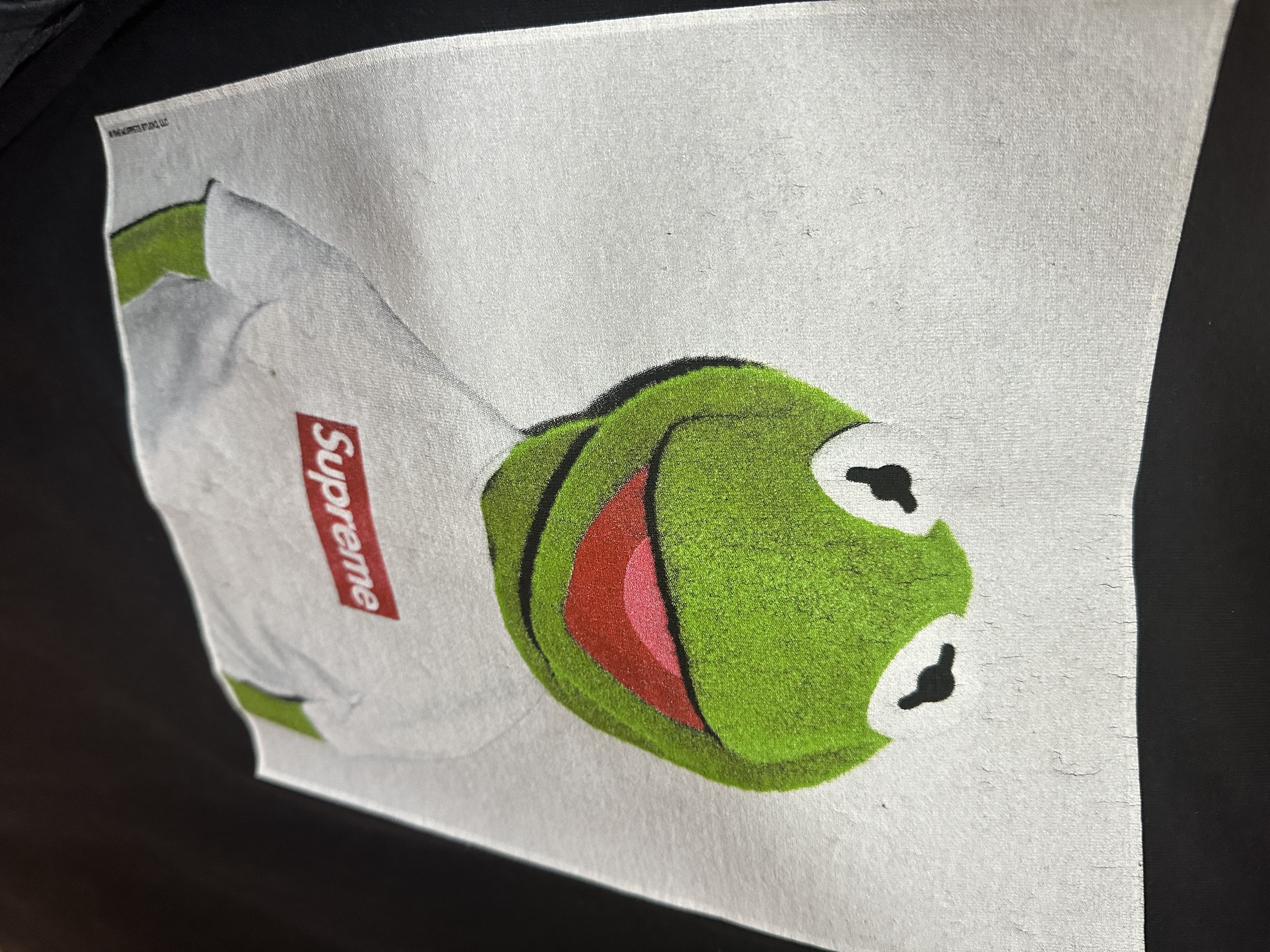 Supreme SS08 Black Kermit Tee Size US L / EU 52-54 / 3 - 7 Thumbnail