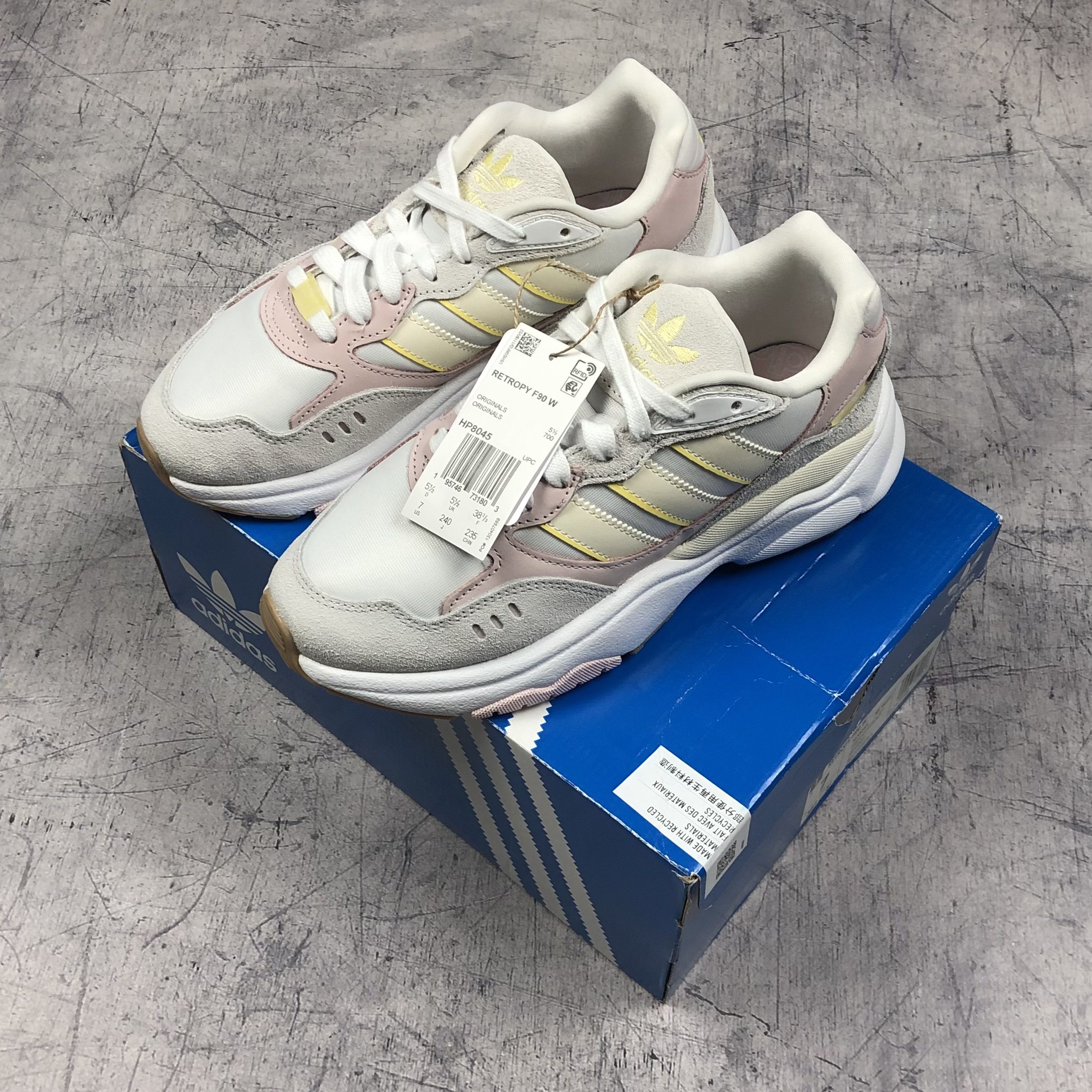Adidas Adidas Originals Retropy F90 Sneakers New! Size US 7 / IT 37 - 2 Thumbnail