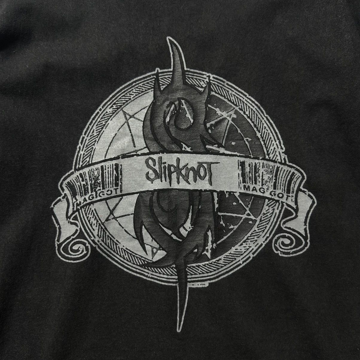 Slipknot Vintage Slipknot Maggot Logo Long Sleeve T-Shirt/ Band Tee Size US M / EU 48-50 / 2 - 2 Thumbnail