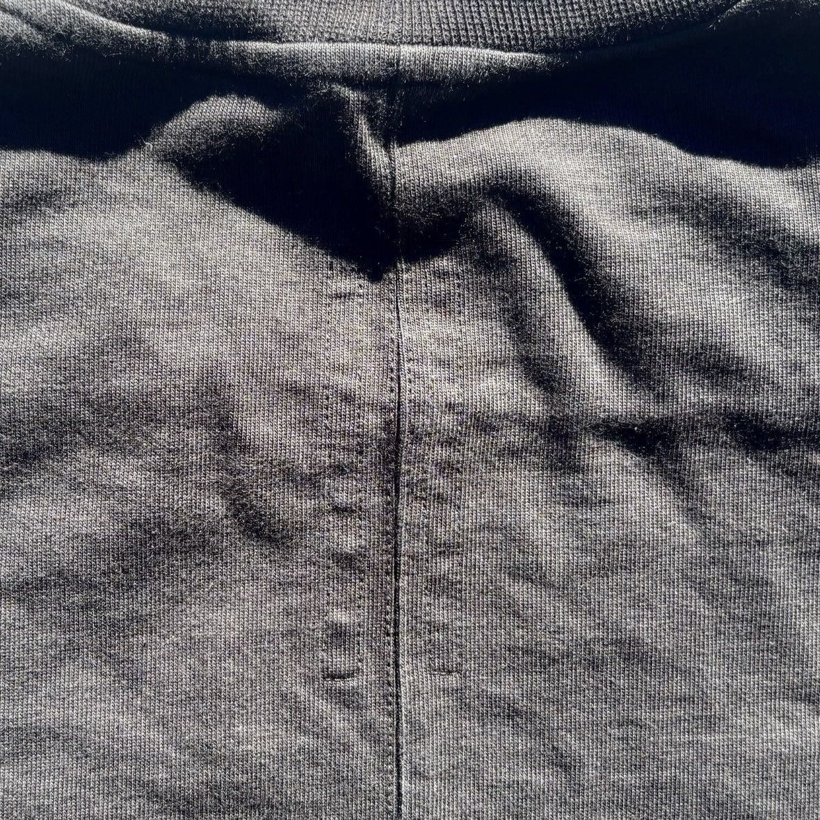 Rick Owens Drkshdw Rick Owens DRKSHDW Black Long Sleeve Sweatshirt Size XXL Size US XXL / EU 58 / 5 - 9 Thumbnail
