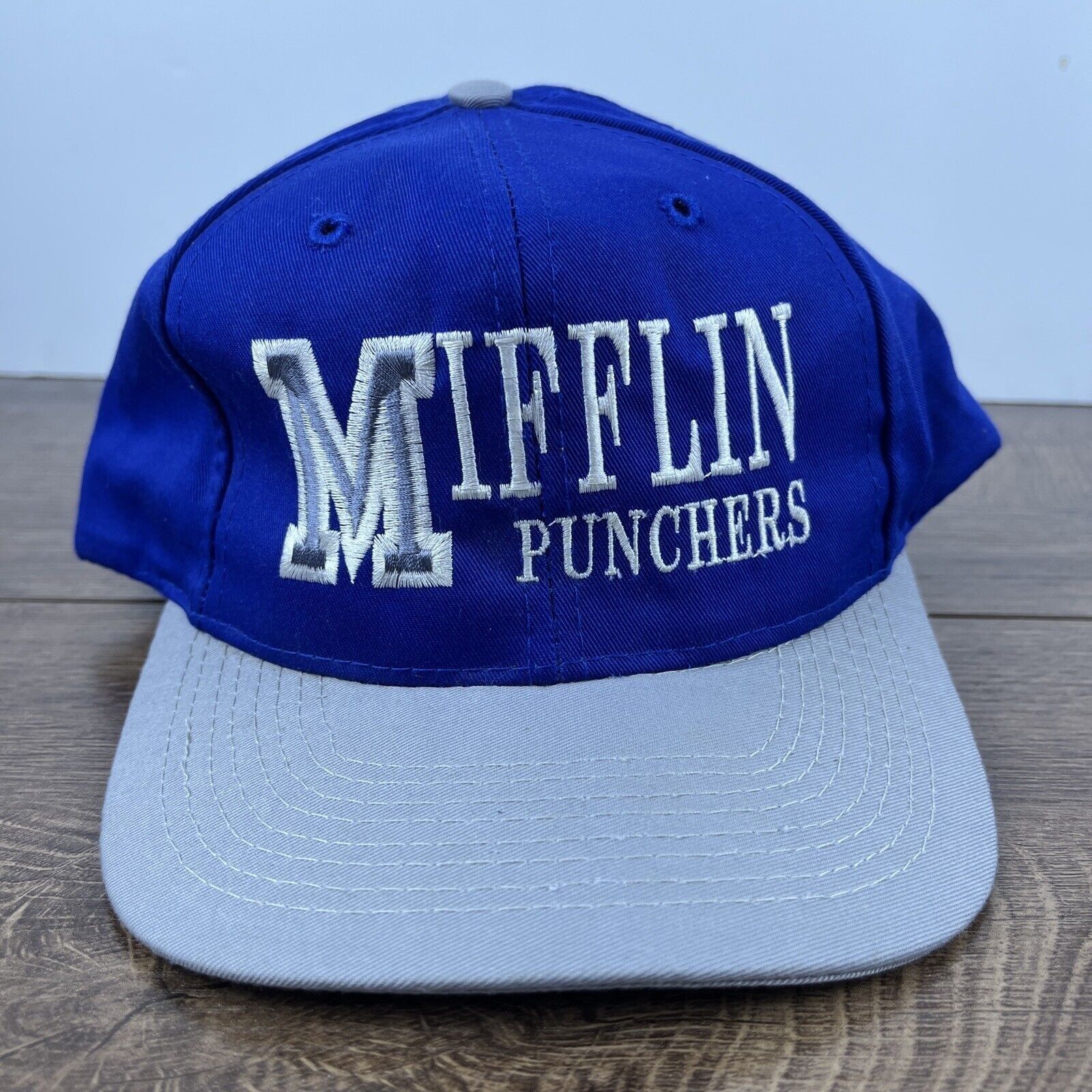 Other Mifflin Punchers Hat Mifflin Puncher Blue Hat Adjustable Adu Size ONE SIZE - 1 Thumbnail