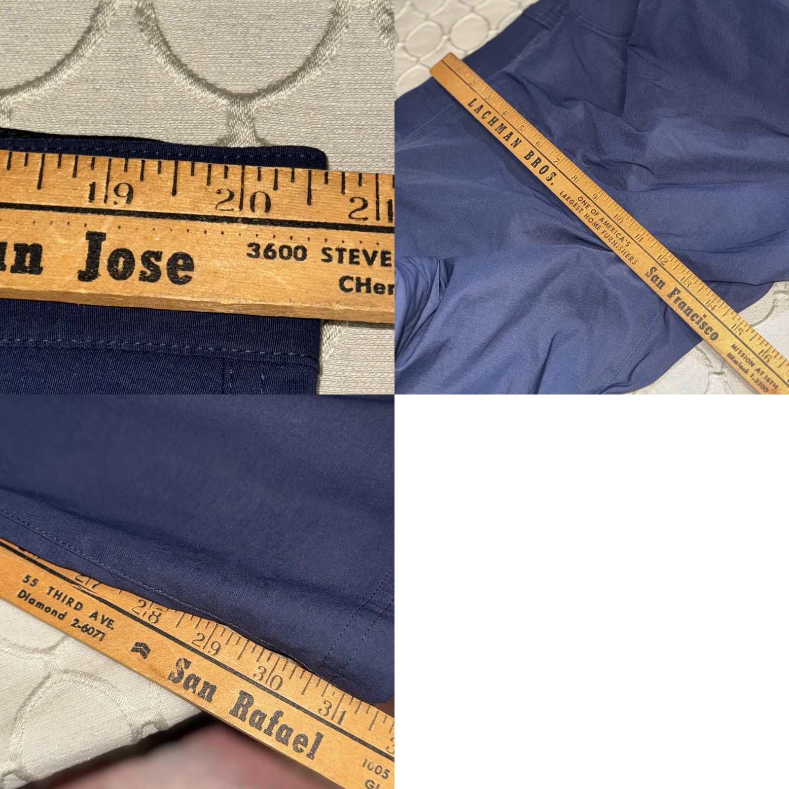 Orvis Orvis Pants Mens 40x32 Blue Stretch Lightweight Hiking Travel Zip Pockets Size US 40 / EU 56 - 8 Thumbnail