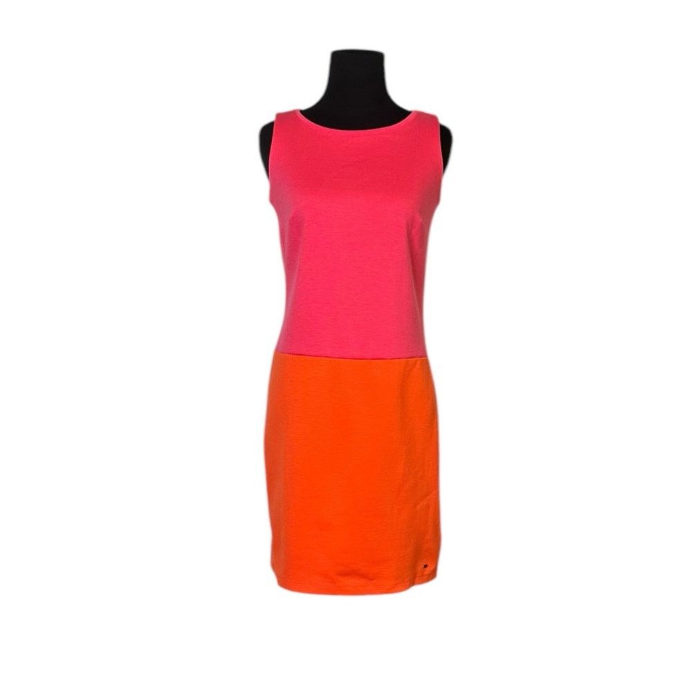 Tommy Hilfiger Tommy Hilfiger pink orange color block sheath dress size XS Size XS / US 0-2 / IT 36-38 - 12 Thumbnail