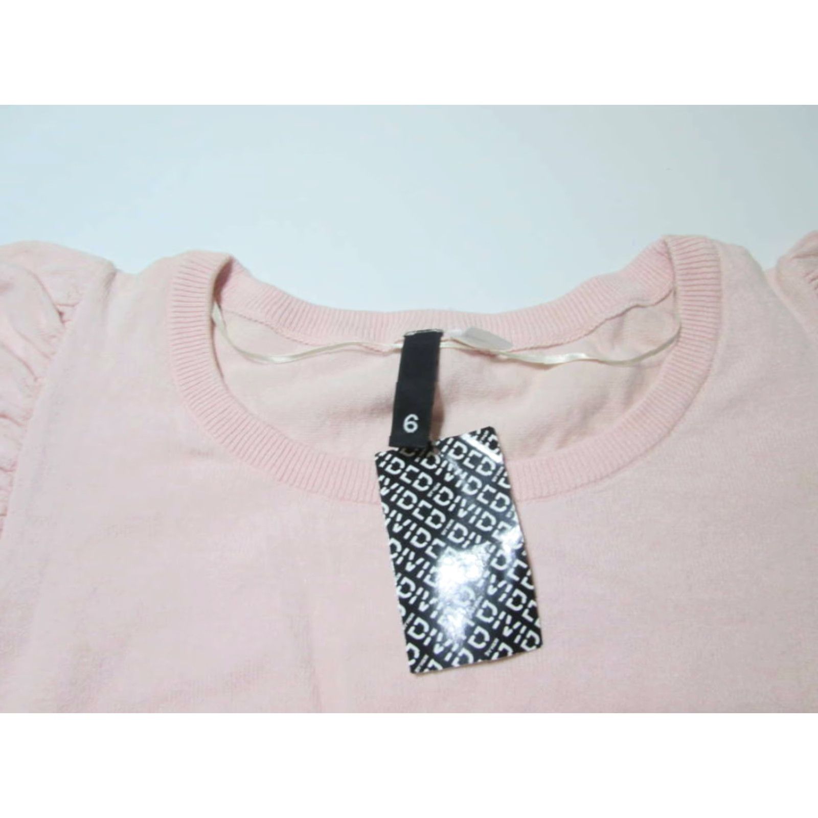 H&M H&M Womens Sweater Light Pink 3/4 Sleeve Round Neck Pullover NWT Size 6 Regular Long Sleeve Casual Pullover Size M / US 6-8 / IT 42-44 - 5 Thumbnail