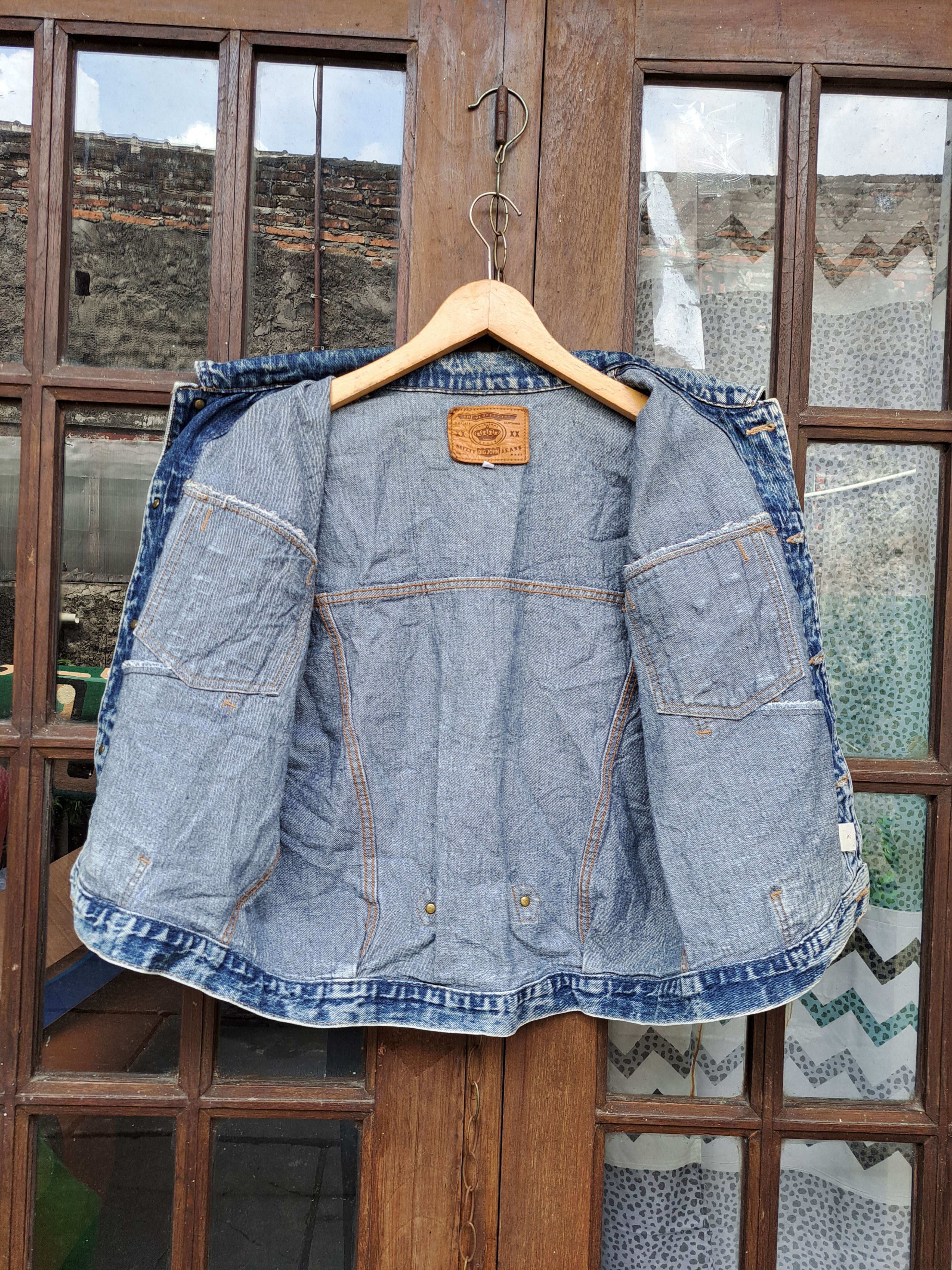 Big John Vintage BIG JOHN Vest Denim Buckle Back Mens LL Size US L / EU 52-54 / 3 - 5 Thumbnail