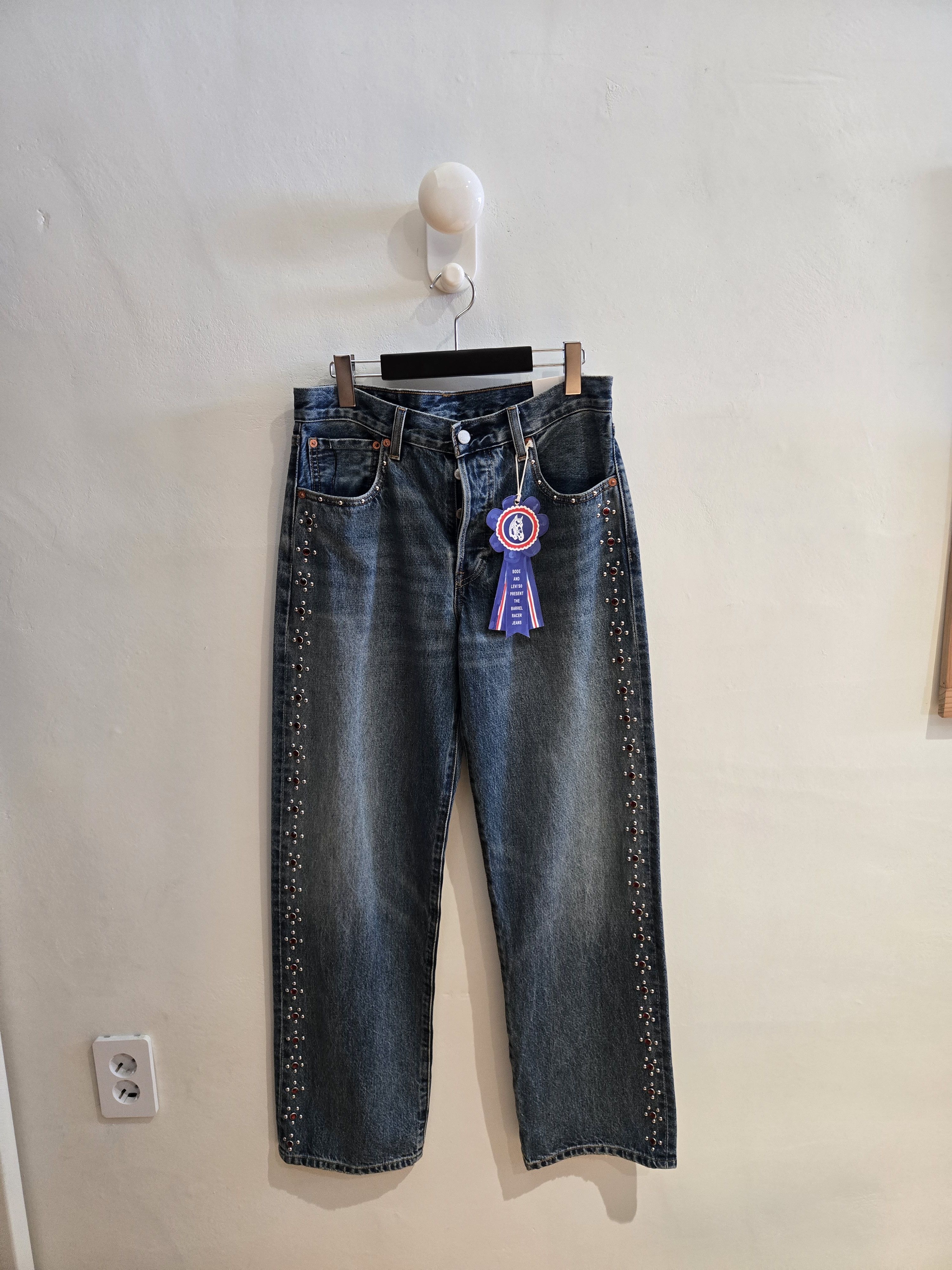 Bode bode x levi's barrel racer jean 30 x 32 Size US 30 / EU 46 - 1 Thumbnail