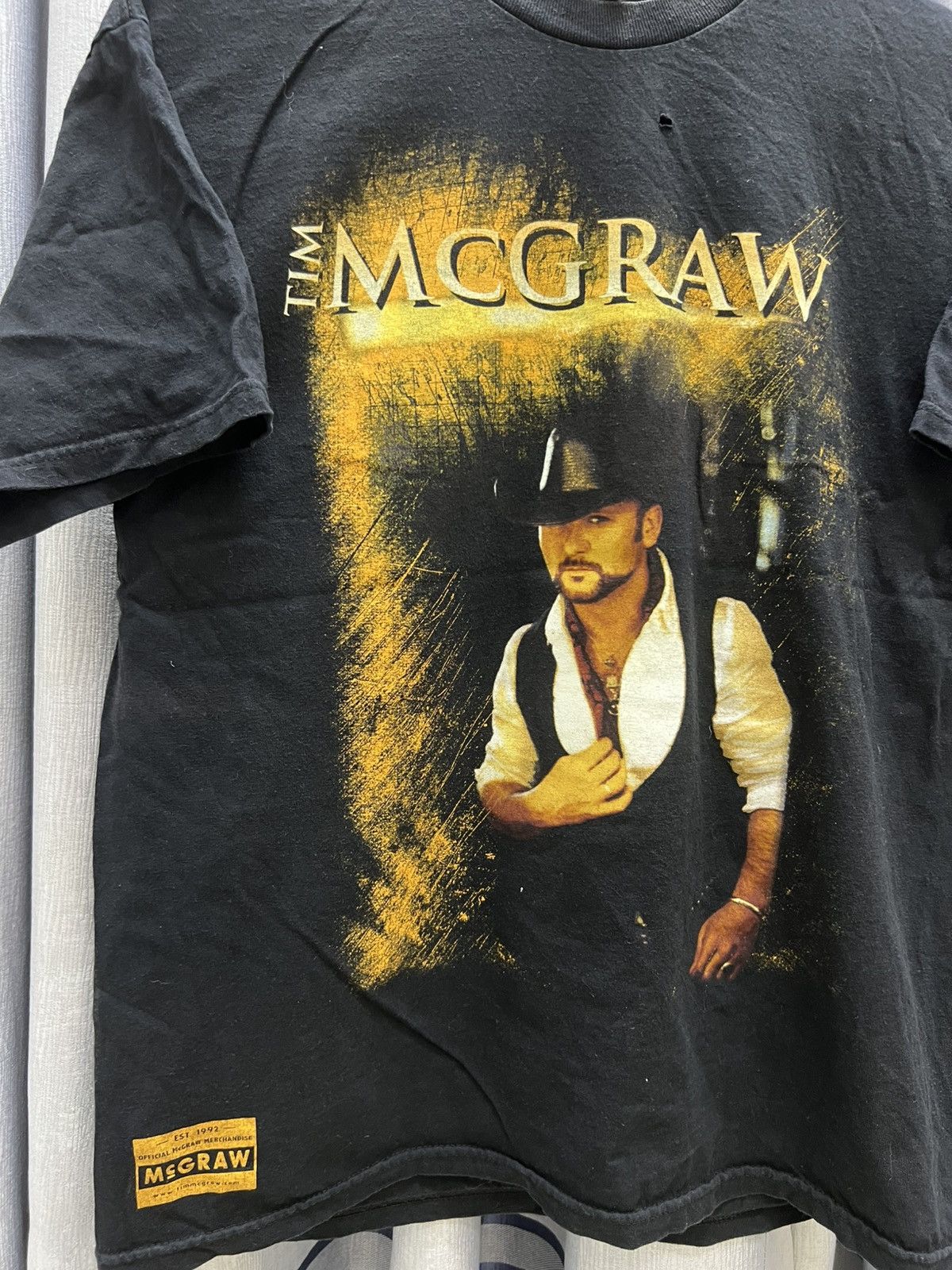 Band Tees VINTAGE 2000s TIM MCGRAW CONCERT TEE FAITH HILL SOUL2SOUL Size US L / EU 52-54 / 3 - 2 Thumbnail