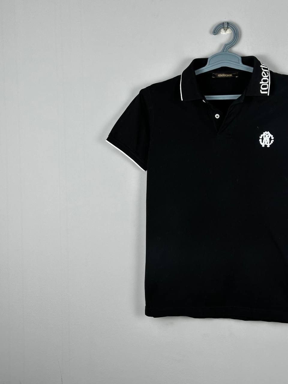 Roberto Cavalli Roberto Cavalli Black Luxury Polo T Shirt Size S Size US S / EU 44-46 / 1 - 3 Thumbnail