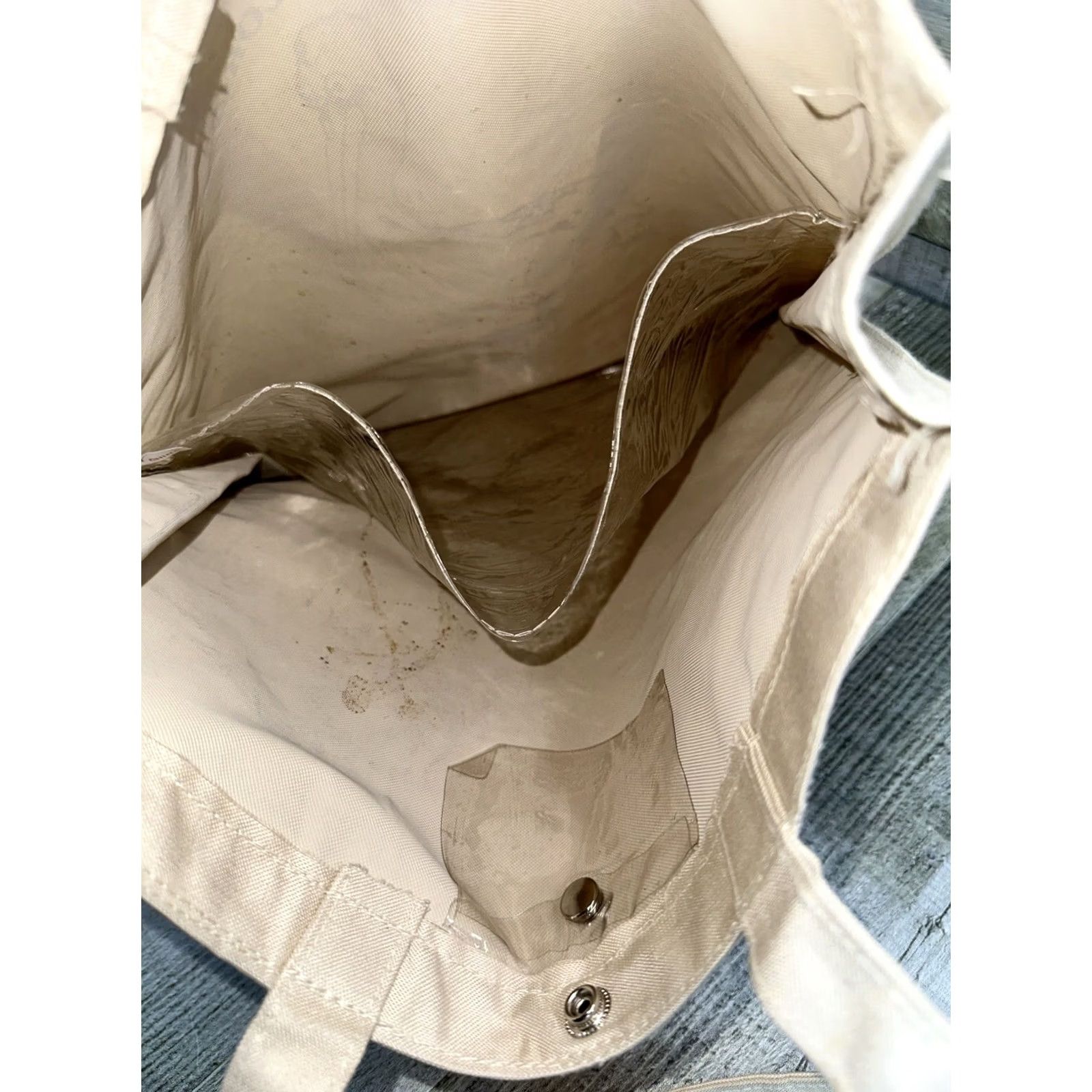 Vintage VINTAGE 1989 Festival in Florida Tote Bag Canvas Pelican Beige Women Tote Size ONE SIZE - 6 Thumbnail