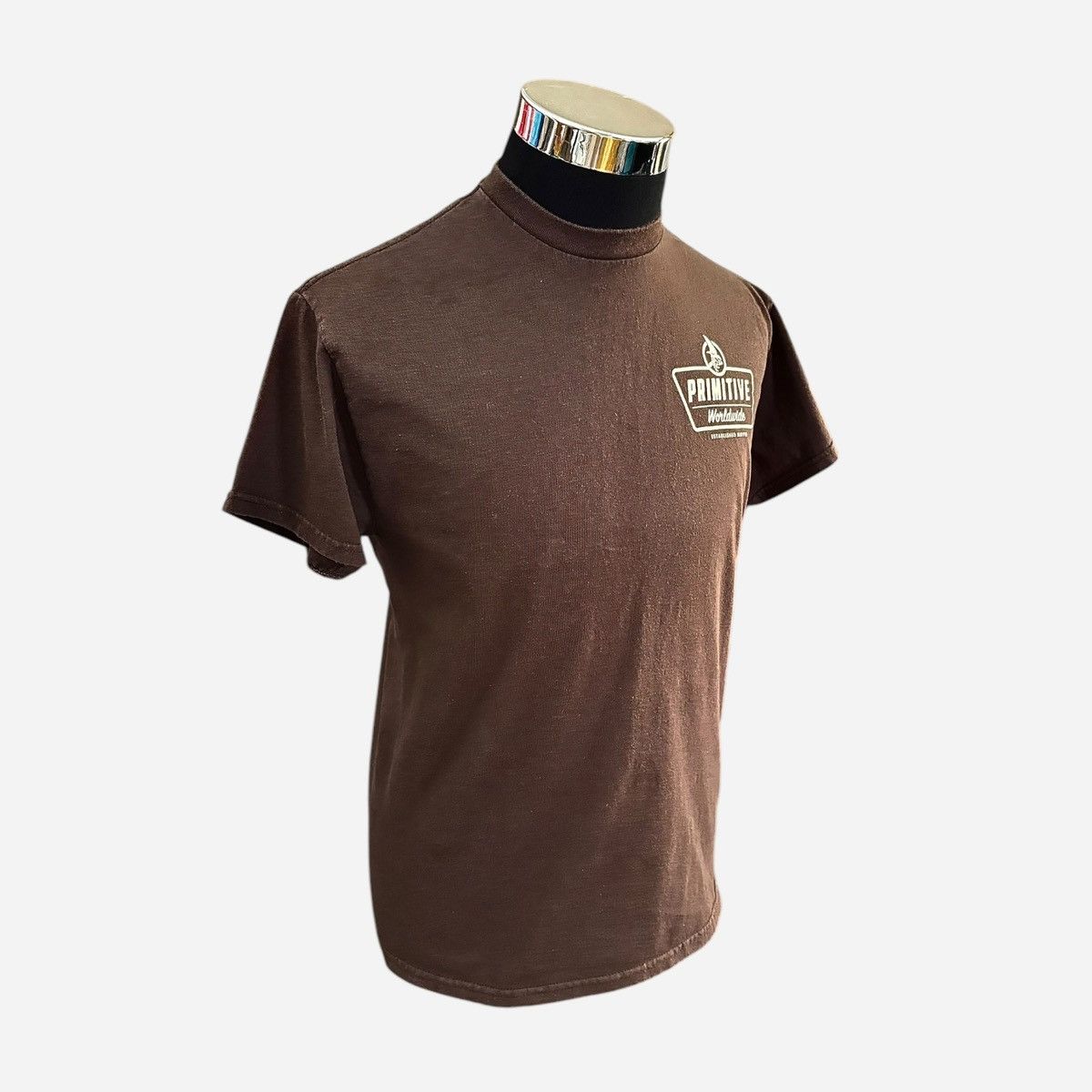Primitive Primitive Skateboarding Apparel Brown Men’s T-Shirt Sz M Size US M / EU 48-50 / 2 - 6 Thumbnail