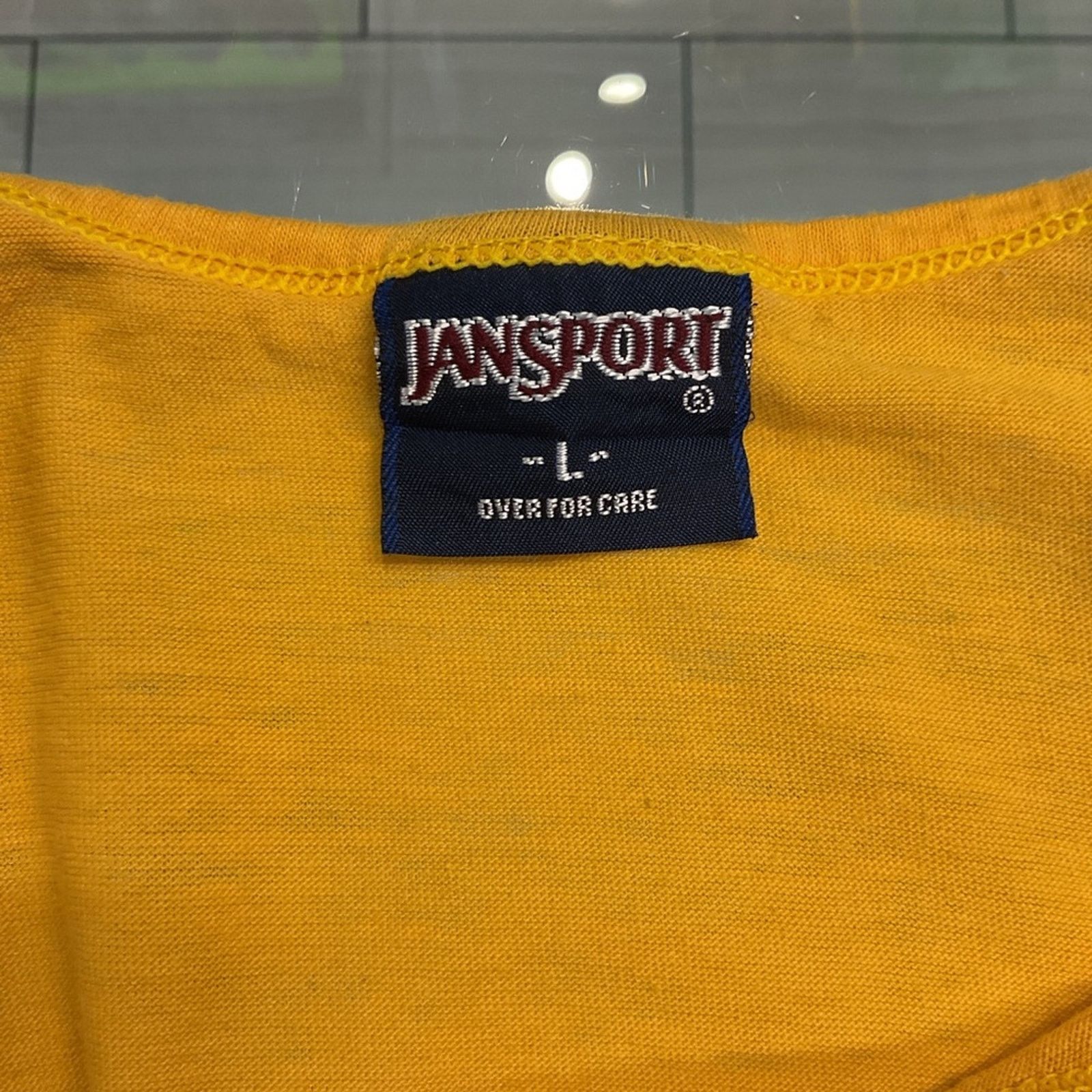 Jansport Vintage #23 JanSport Yellow Tank Top Size US XL / EU 56 / 4 - 4 Thumbnail
