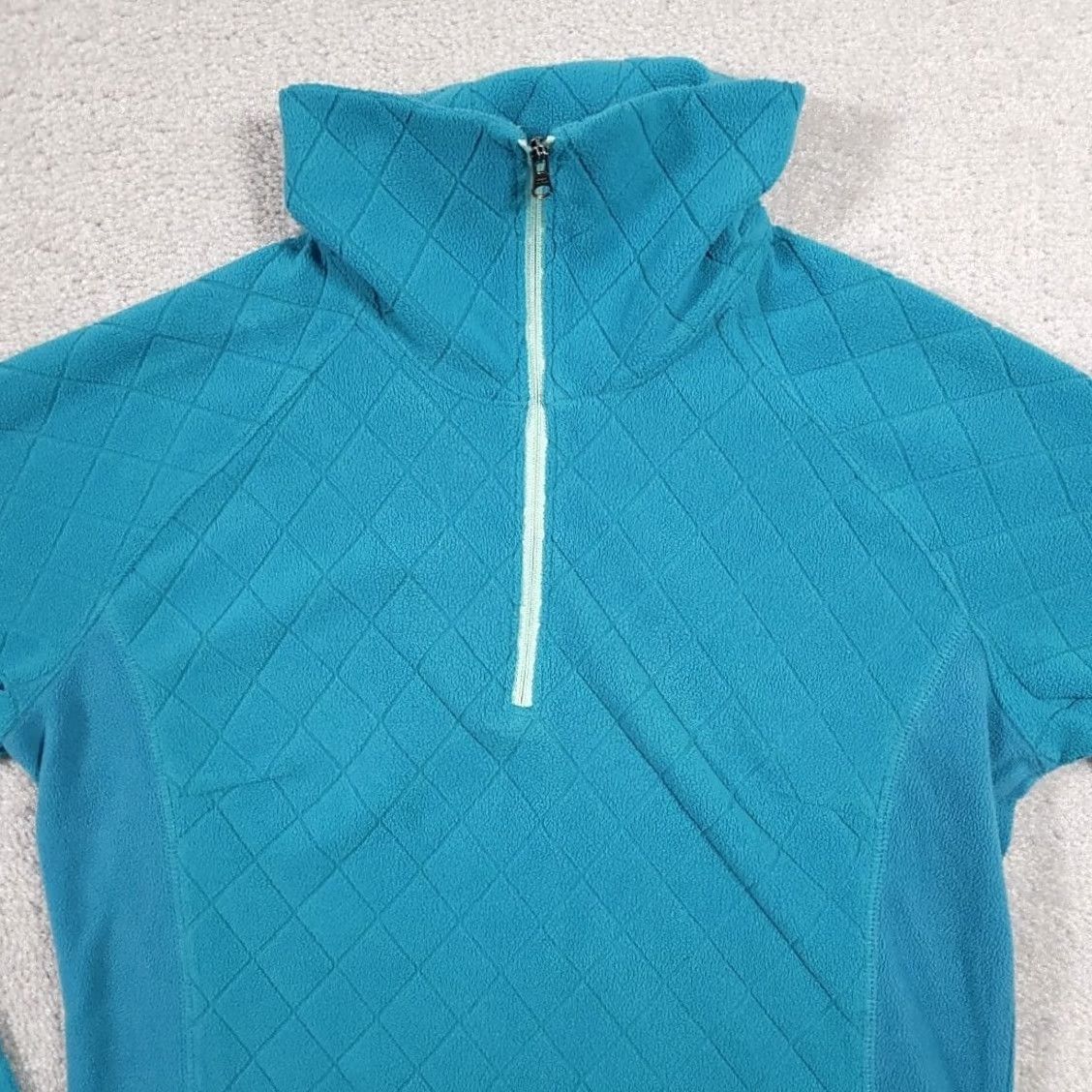 Vintage Columbia Fleece Jacket Womens S Blue Outdoor Pullover Sweatshirt 1/4 Zip Size S / US 4 / IT 40 - 6 Thumbnail